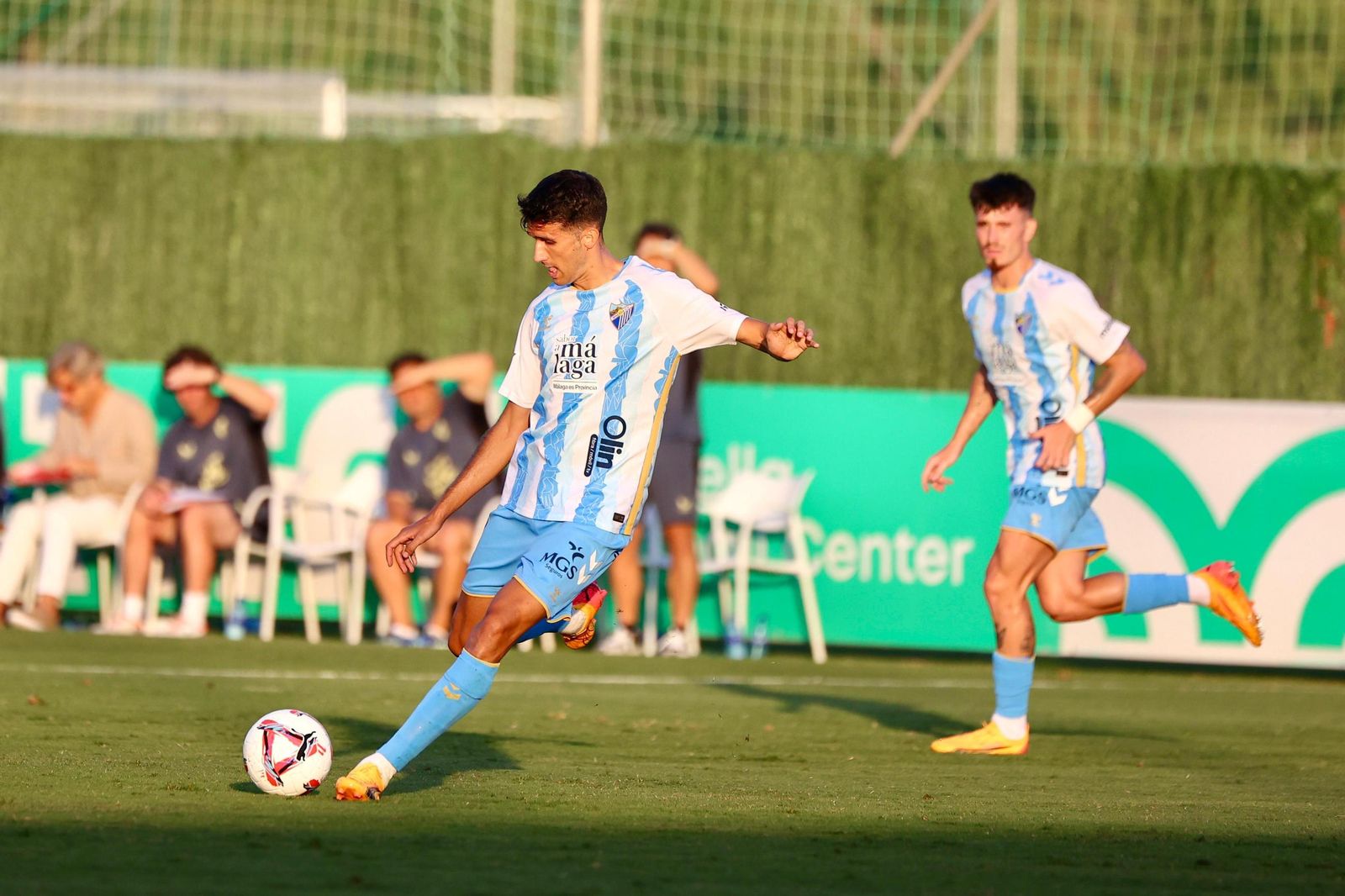 El Málaga CF - Almería de pretemporada, en fotos
