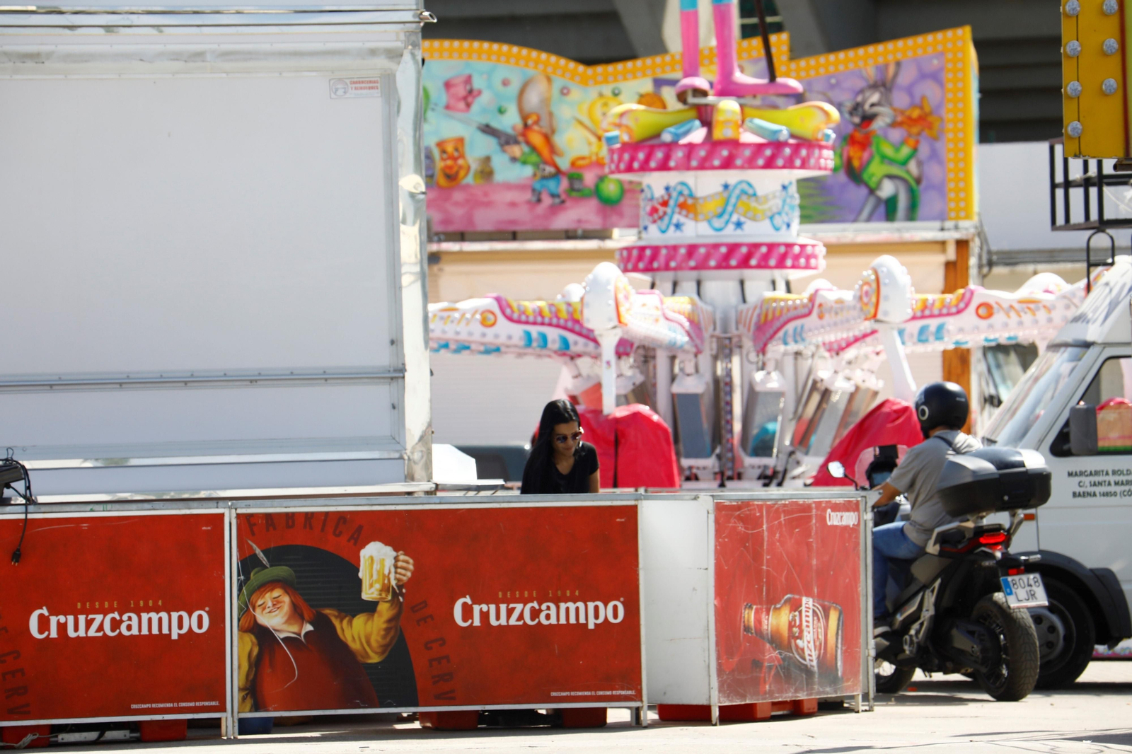 Todo listo en recinto ferial de El Arenal, en imágenes