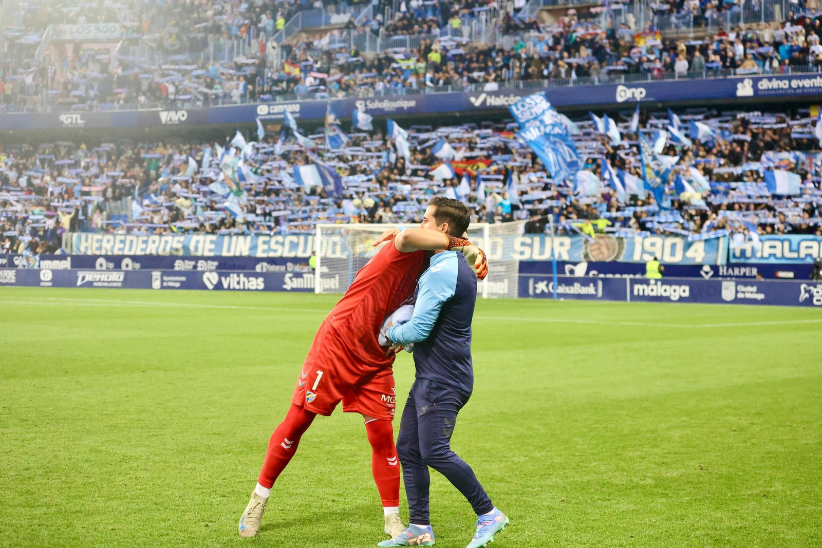 Las fotos del Málaga-Deportivo de La Coruña