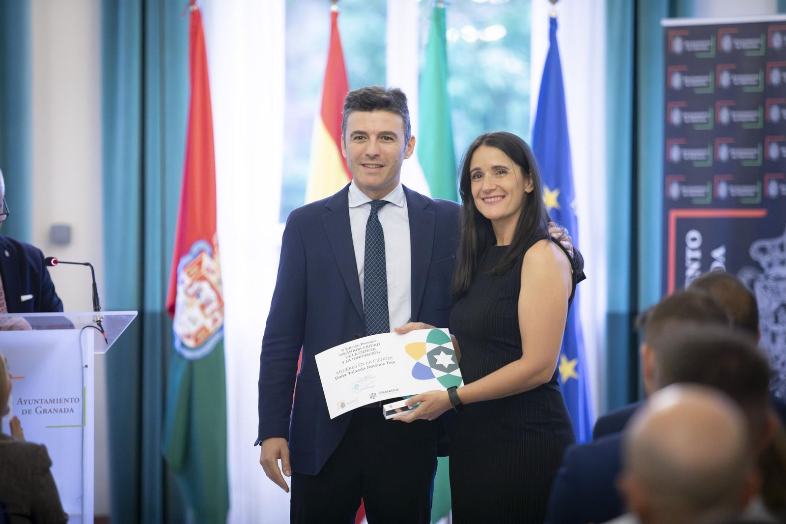 Todas las imágenes de la entrega de premios de la Ciencia y la Innovación en Granada