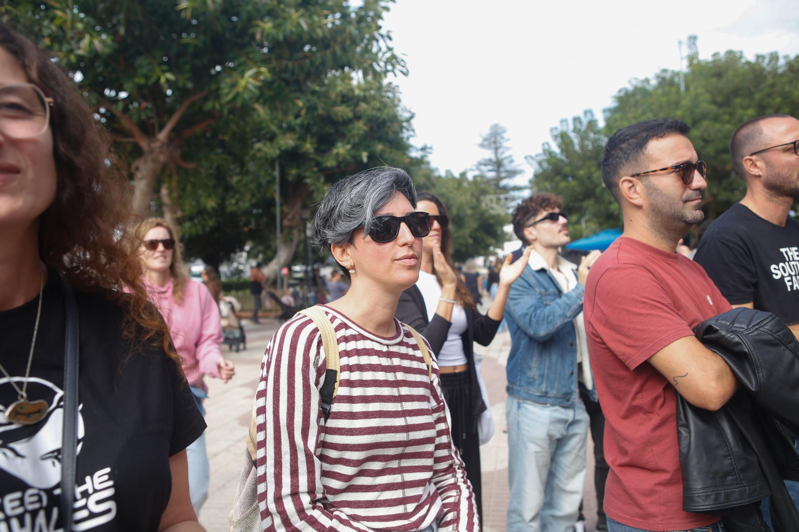 La manifestación por el derecho a una vivienda digna en Tarifa, en imágenes