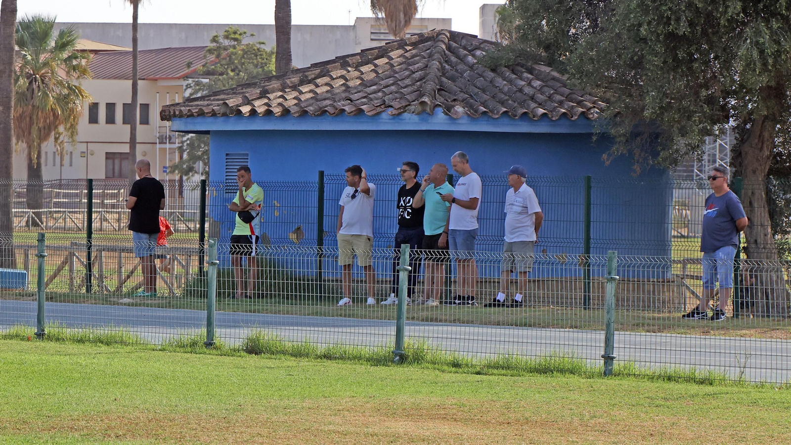 Imágenes del entrenamiento del Xerez DFC en el 'Pepe Ravelo' de Chapín