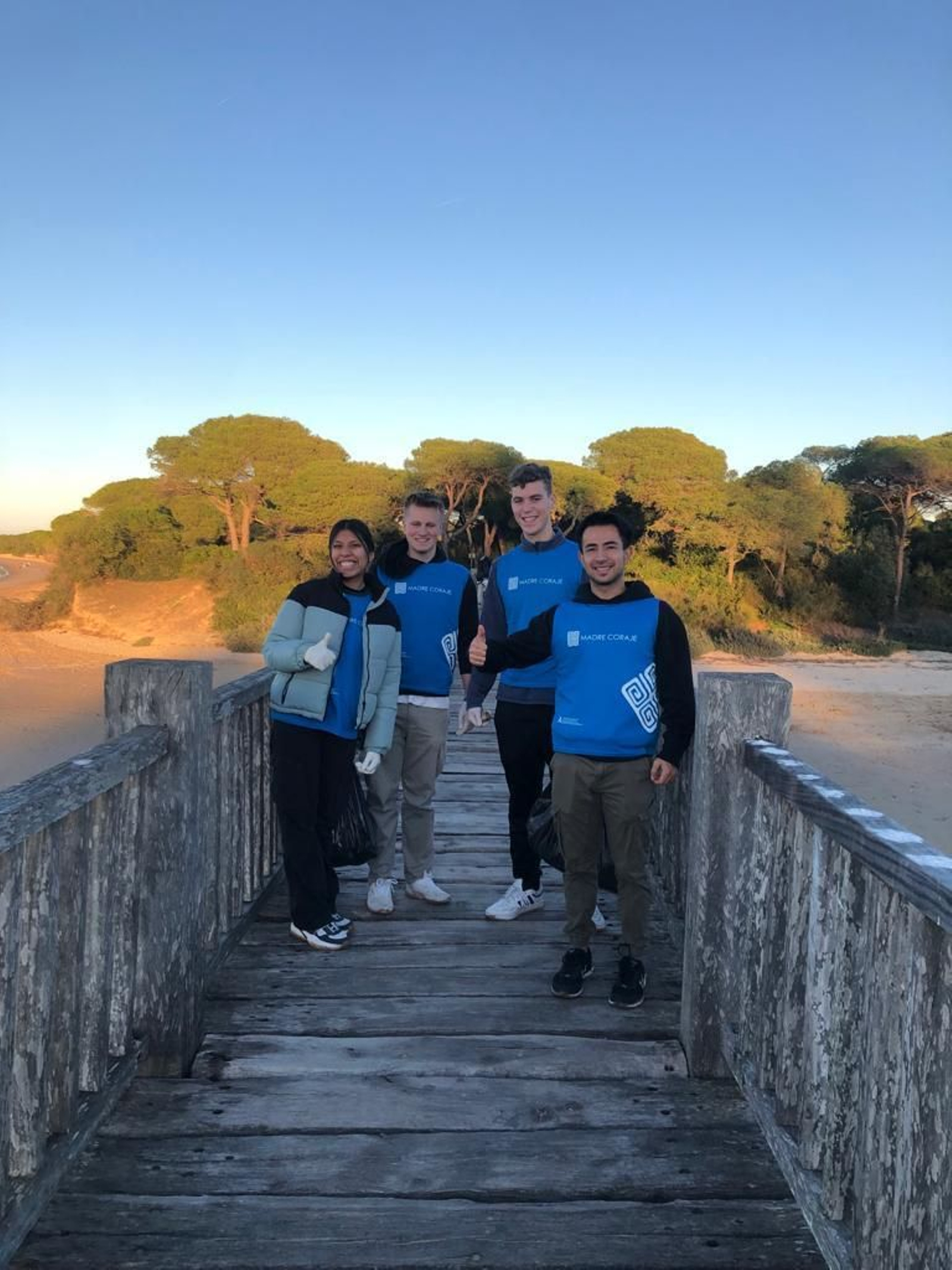 Algunos de los participantes en el proyecto