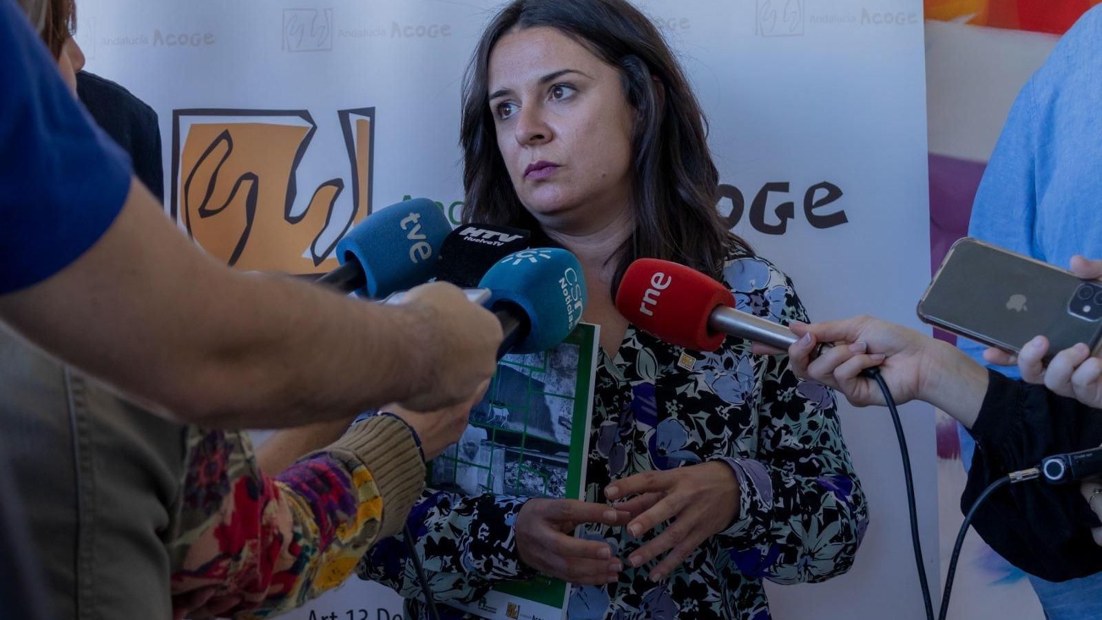 Rocío Martín, presidenta de la asociación Huelva Acoge Rocío Martín, presidenta de la asociación Huelva Acoge