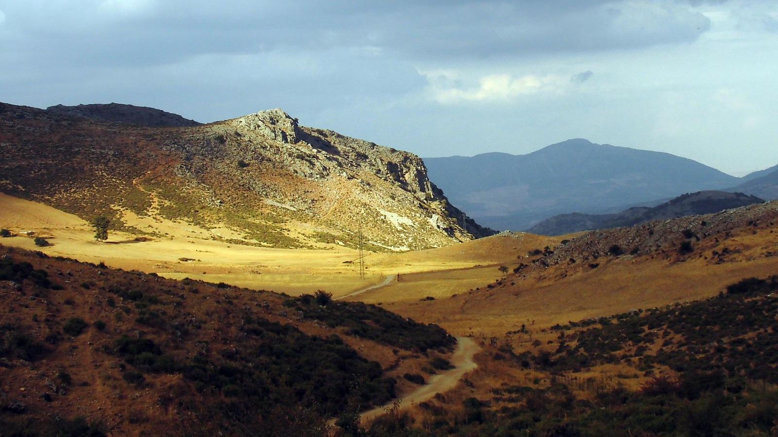 El Valle de Lifa desde el carril de subida al Puerto.