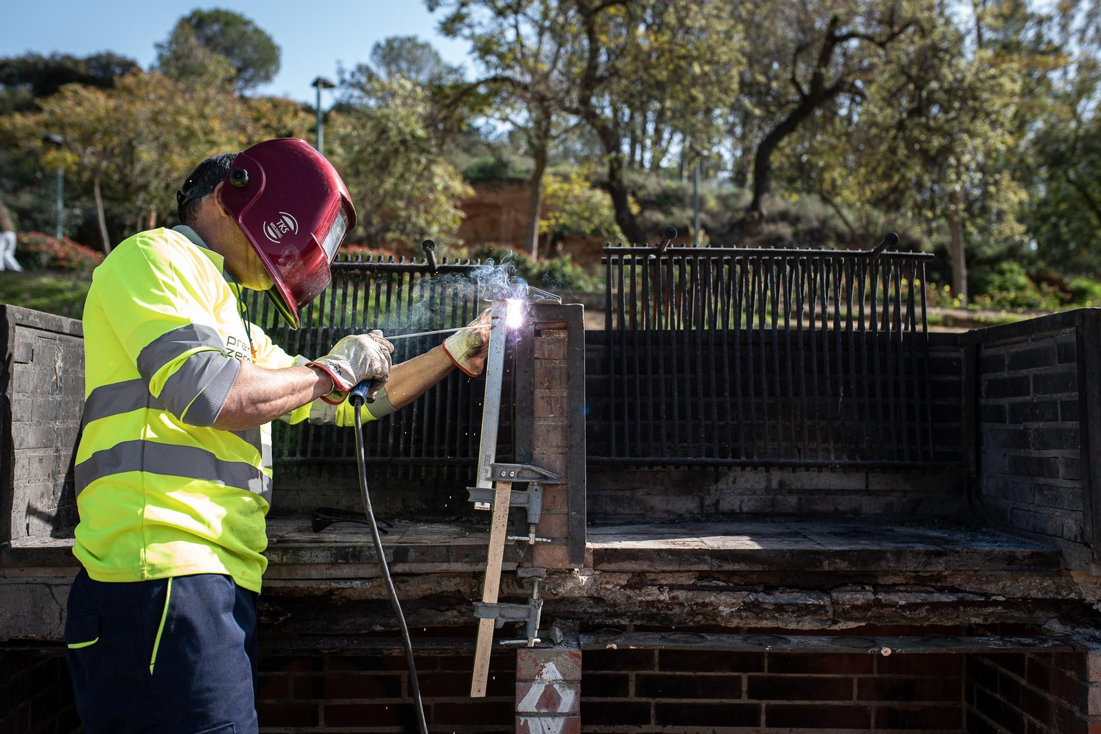 Actuaciones de mejora en el Parque Moret, en imágenes