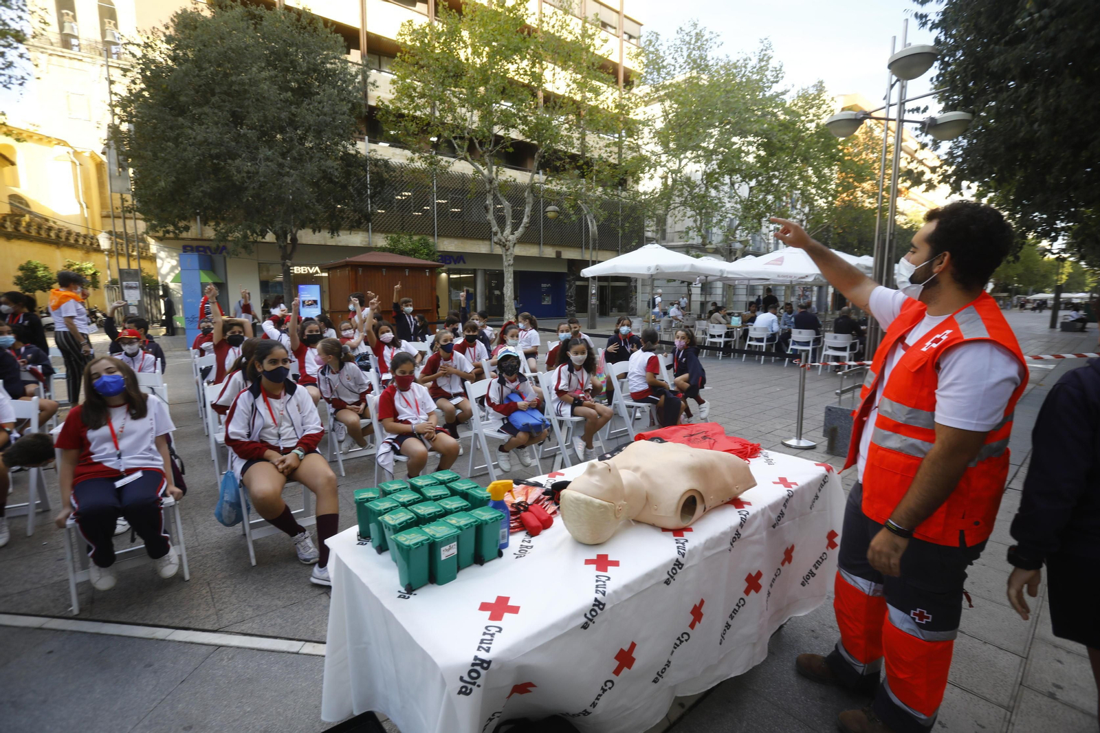 El Día de la Banderia de Cruz Roja en Córdoba, en imágenes