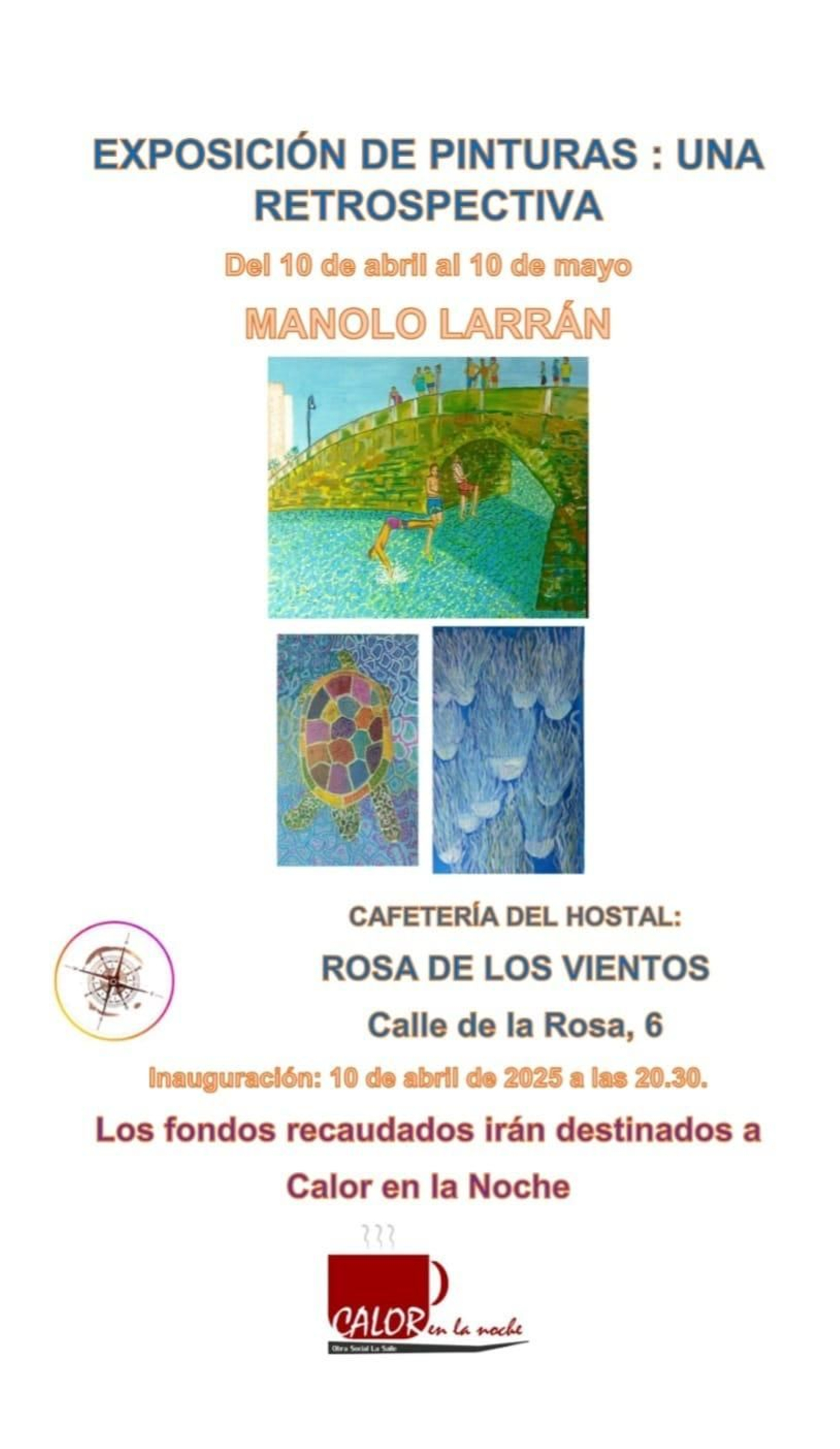 Manolo Larrán, de la economía a la pintura