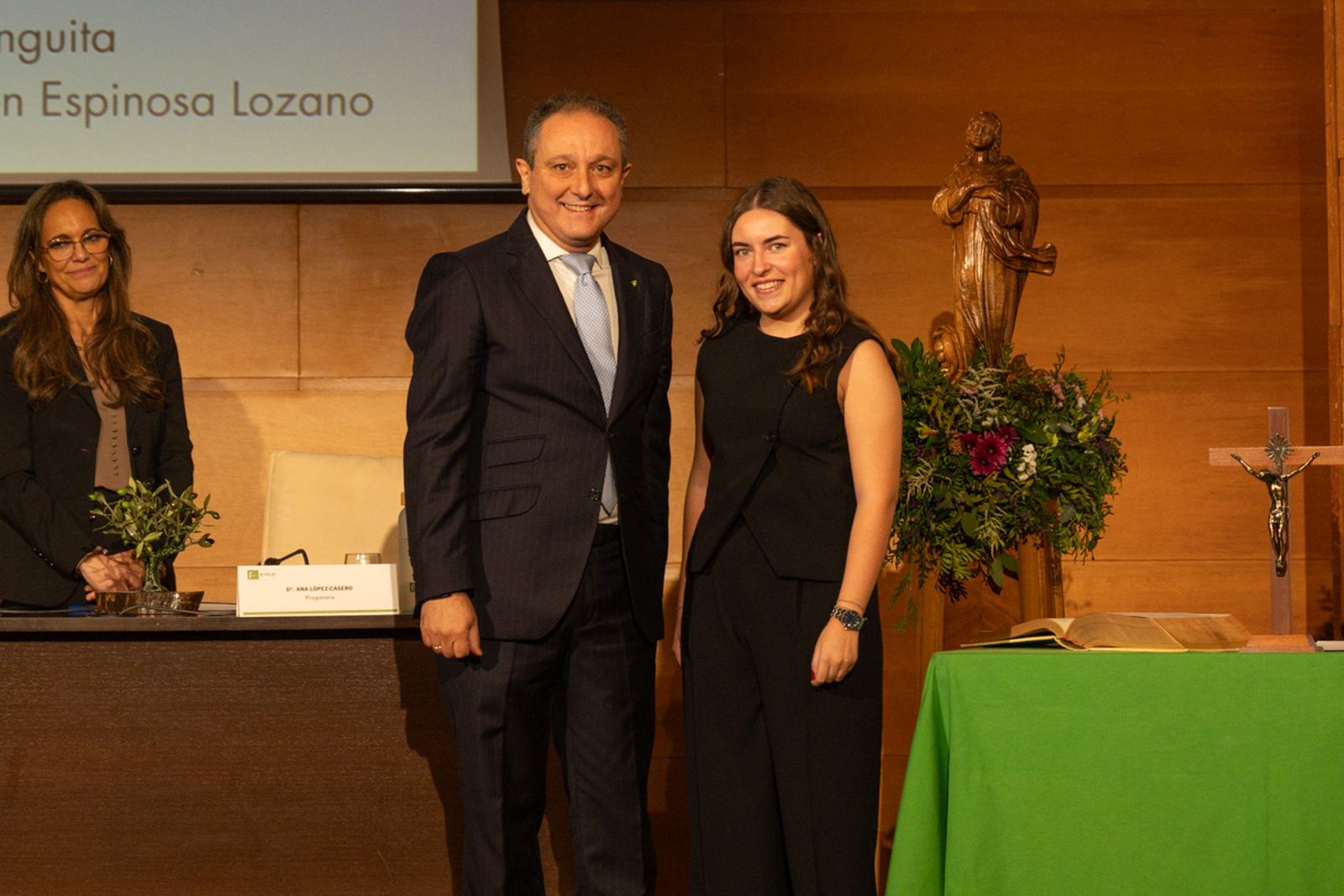 Acto institucional del Colegio de Farmacéuticos de Jaén con motivo de la festividad de su patrona