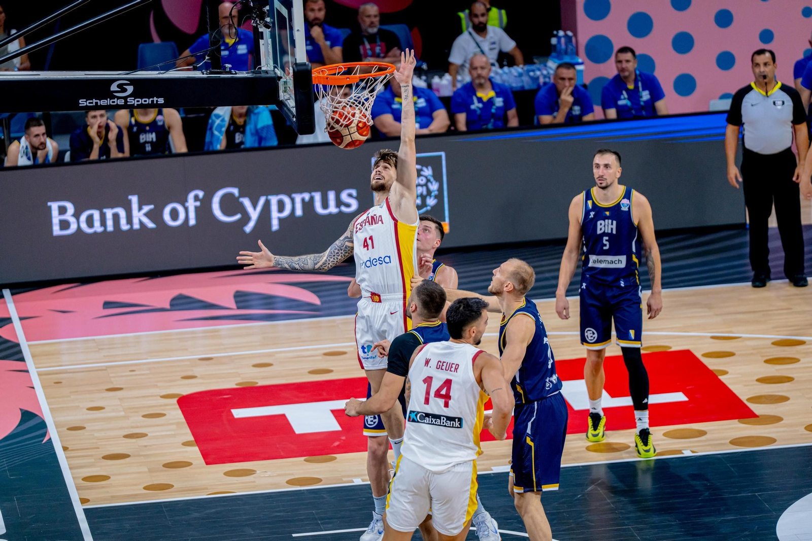 Las fotos del España - Bosnia de baloncesto