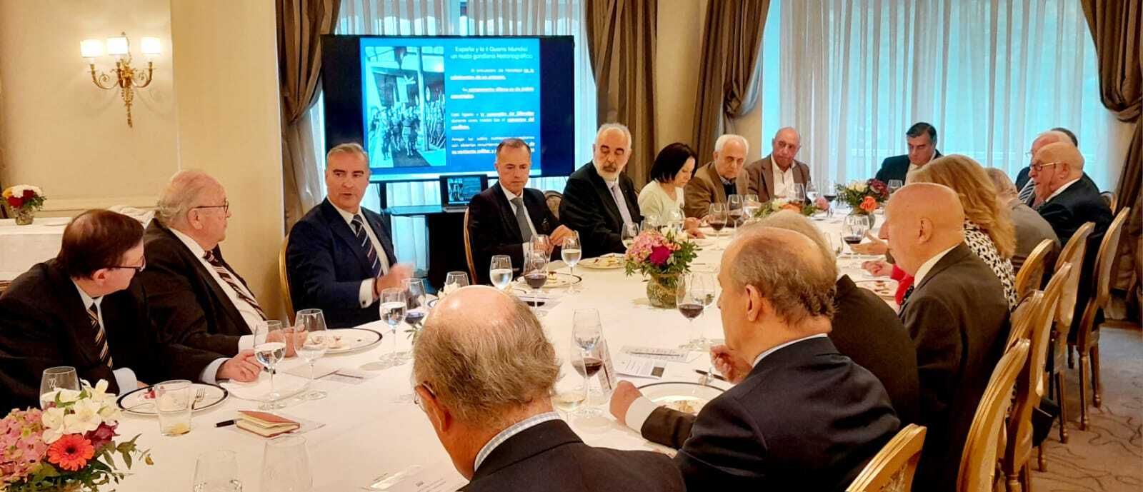 Un momento de la conferencia de Escuadra en el Fórum 2000 de Madrid.