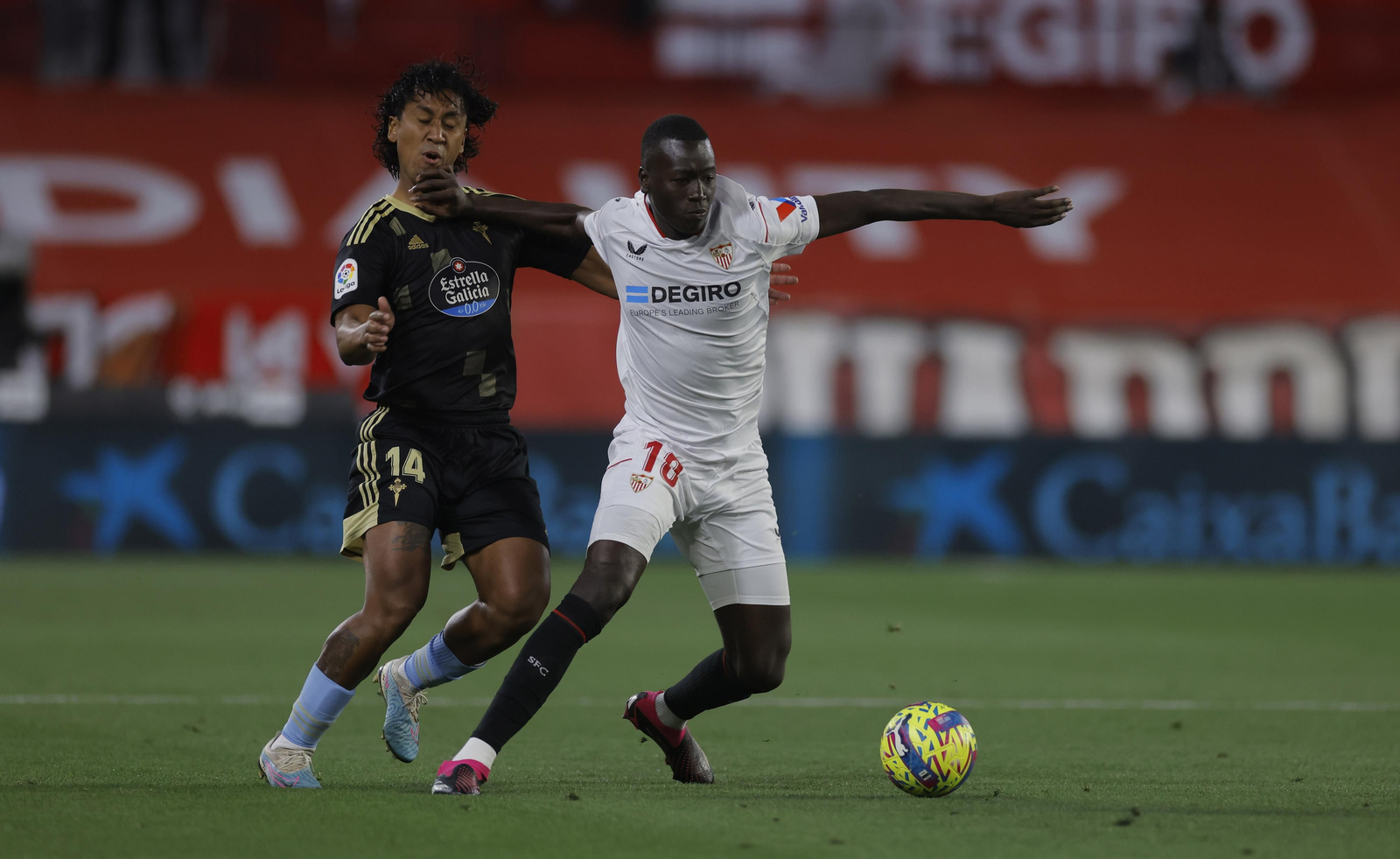 Las imágenes del Sevilla-Celta