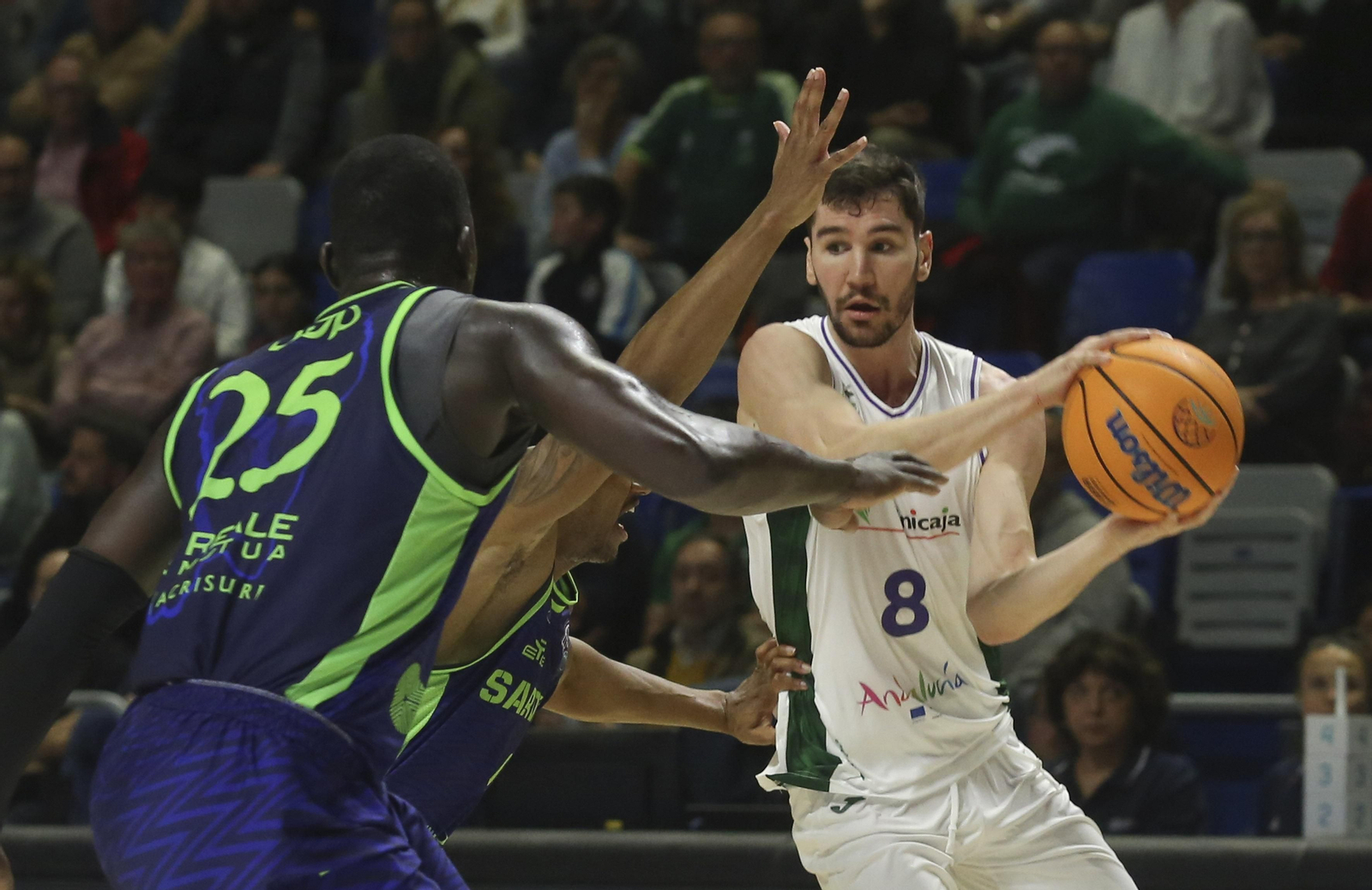 El Unicaja-Dinamo Sassari, en fotos