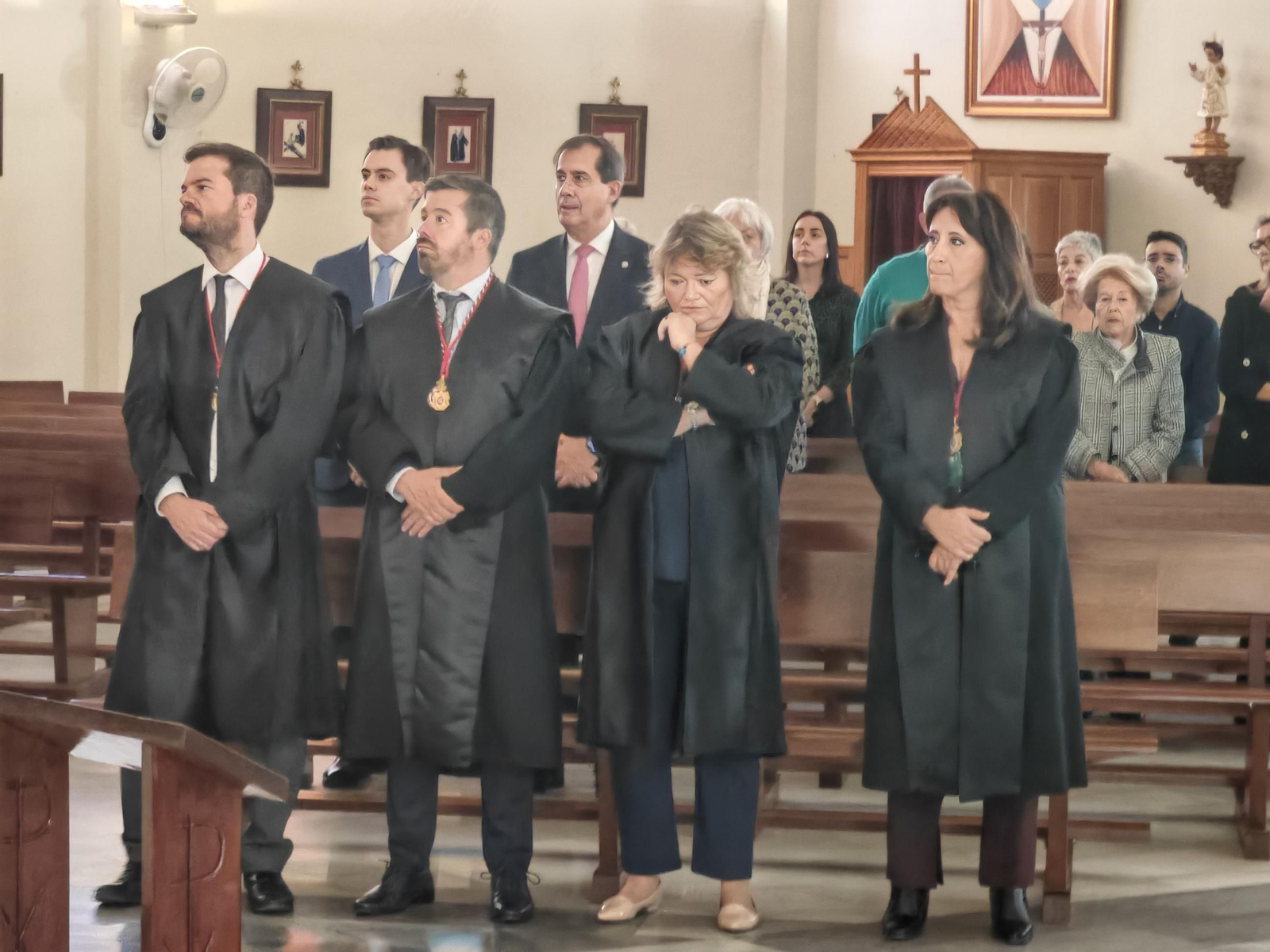 Actos del Colegio de Abogados por Santa Teresa.