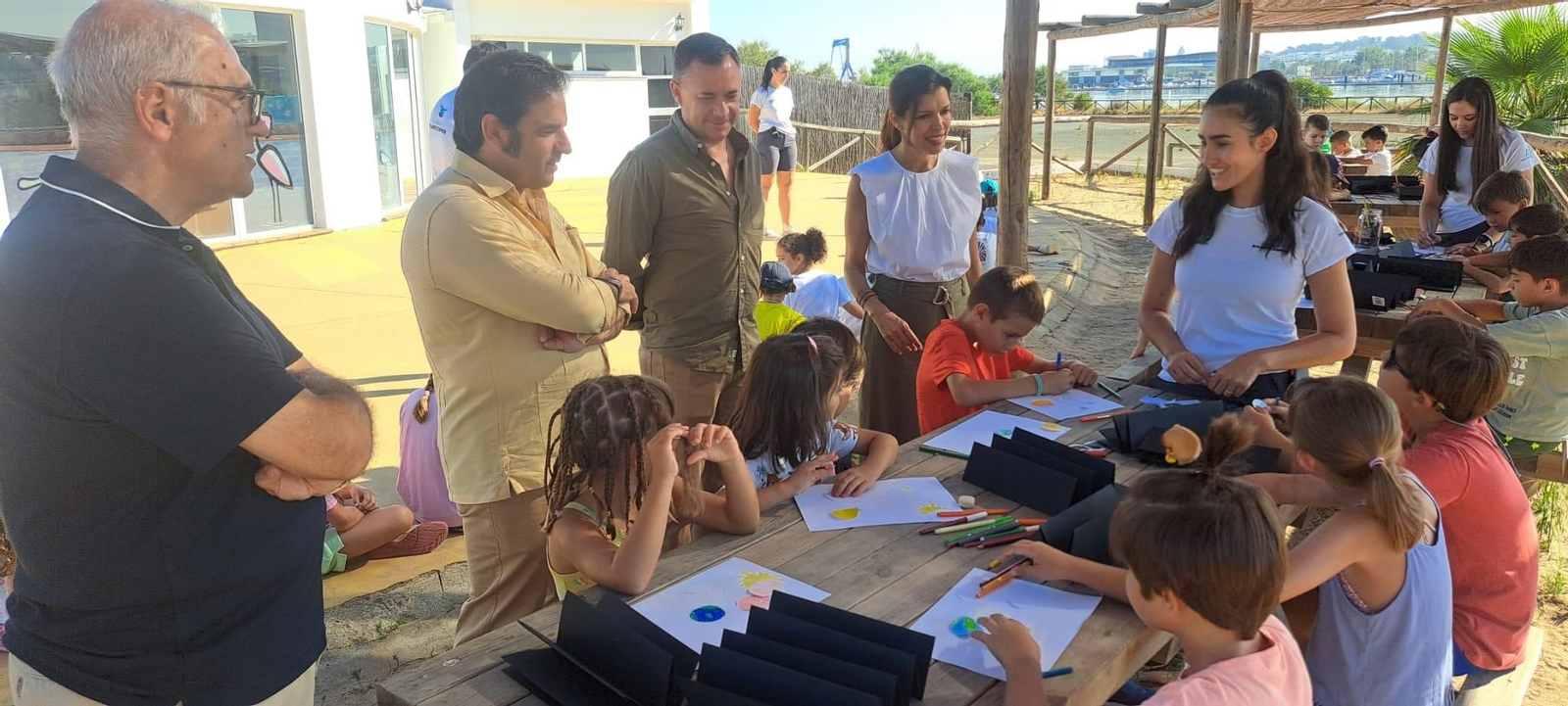 Escuela de Exploradores de Marismas del Odiel.