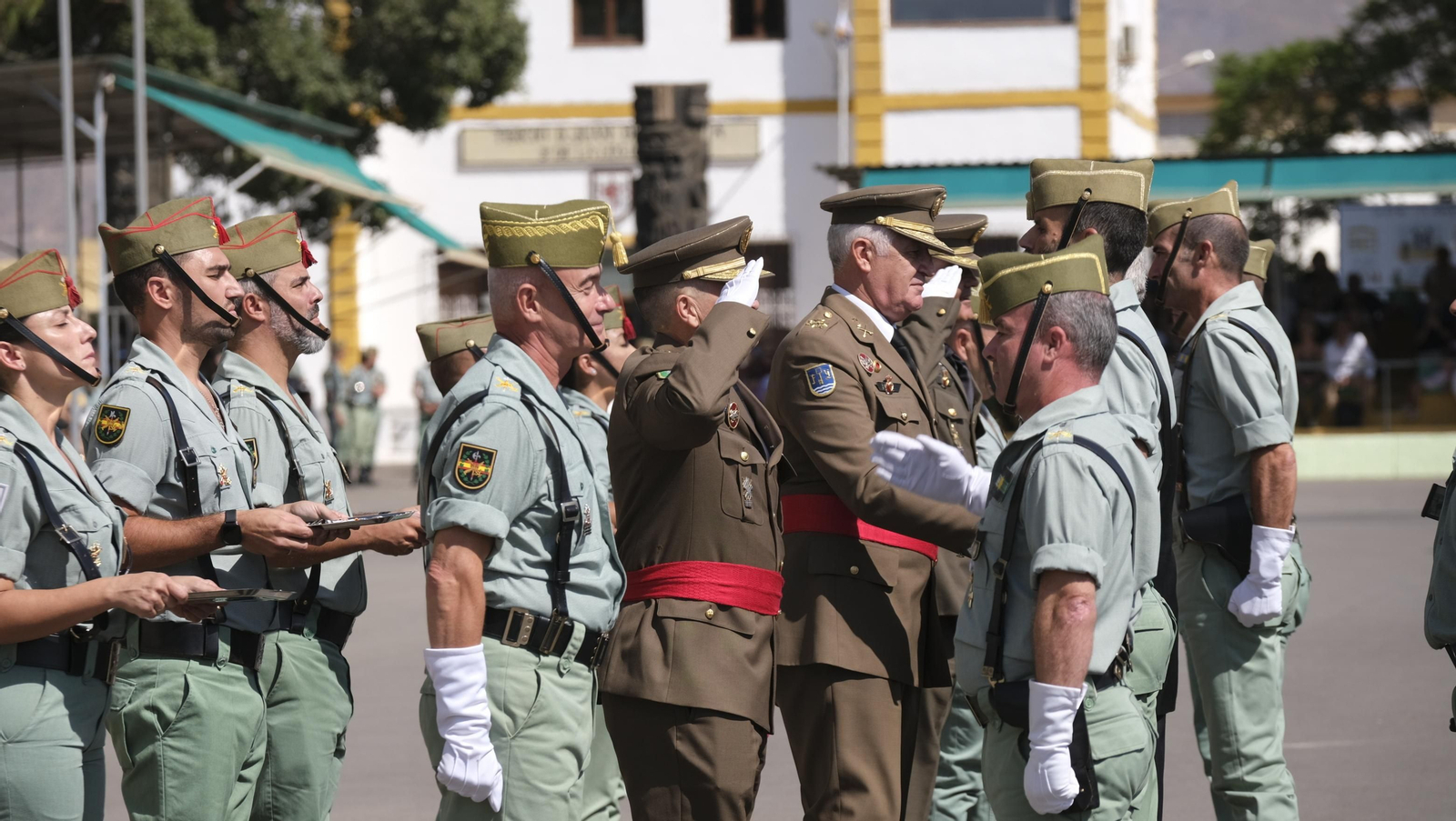 Imágenes del 102 aniversario de La Legión en Almería