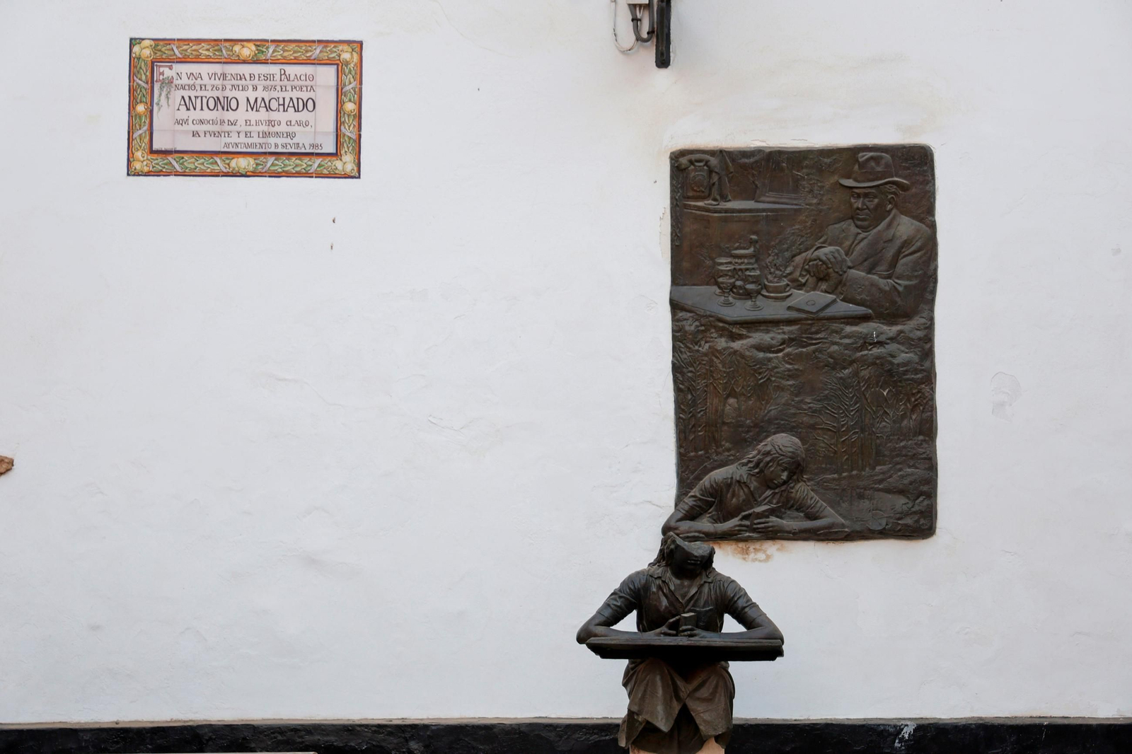 Homenaje a Antonio Machado.