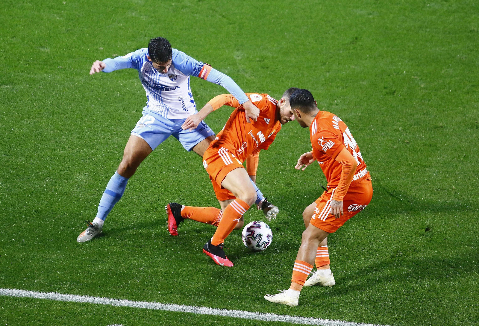 Las fotos del Málaga CF - Real Oviedo de Copa del Rey