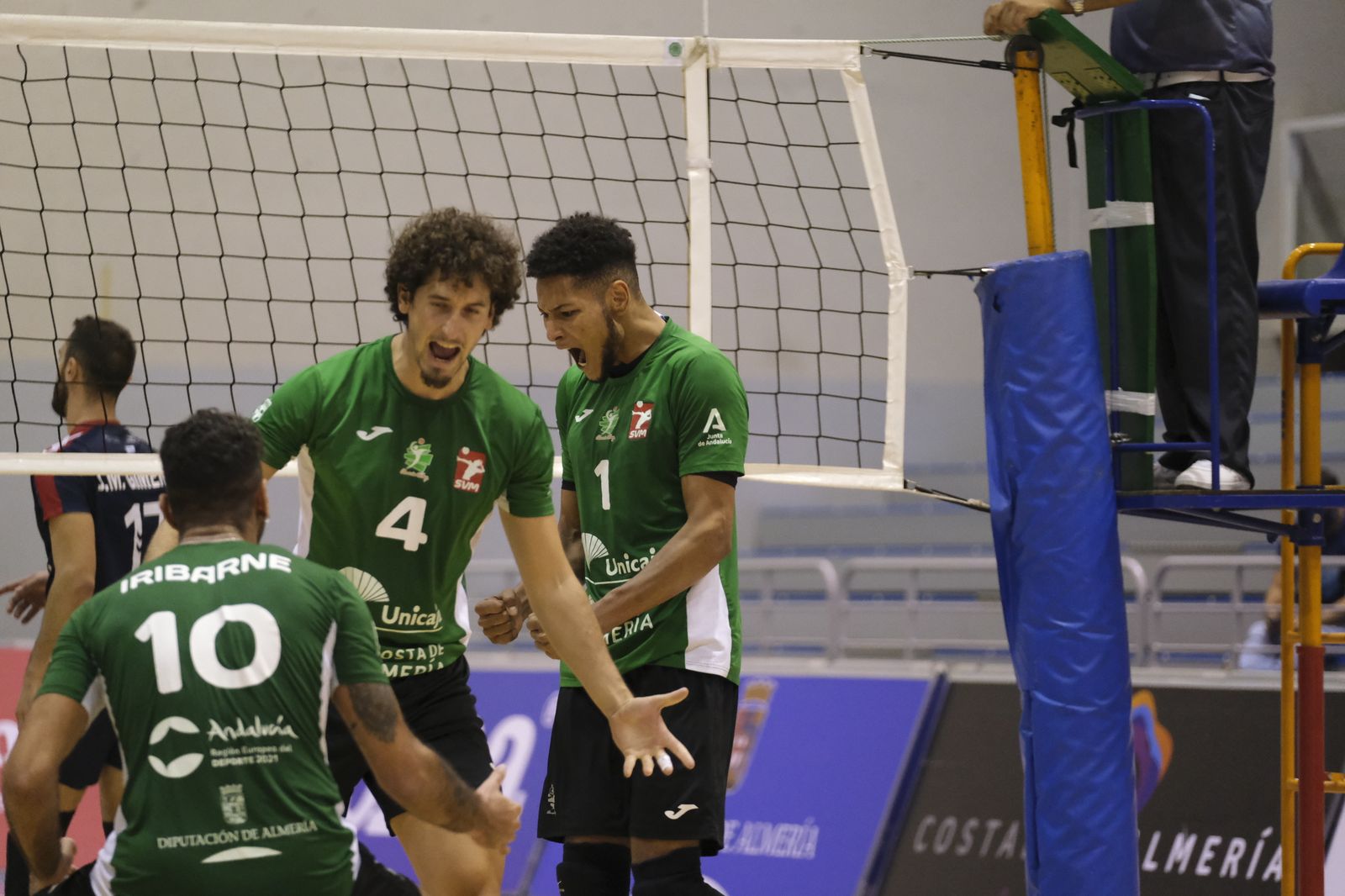 Fotogalería Unicaja Almería Voleibol-Arenal Emevé Lugo