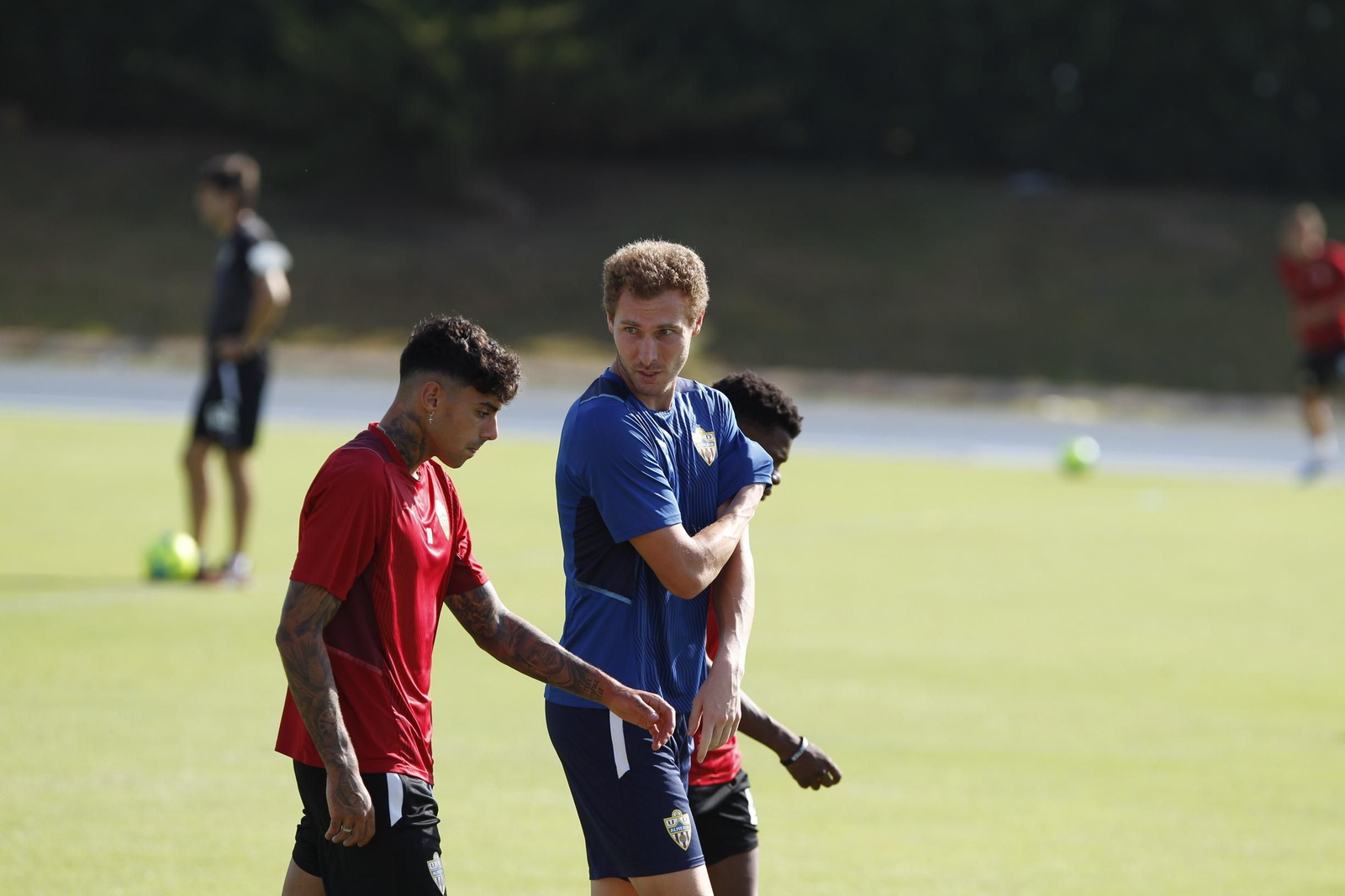 Fotogalería entrenamiento U.D. Almería