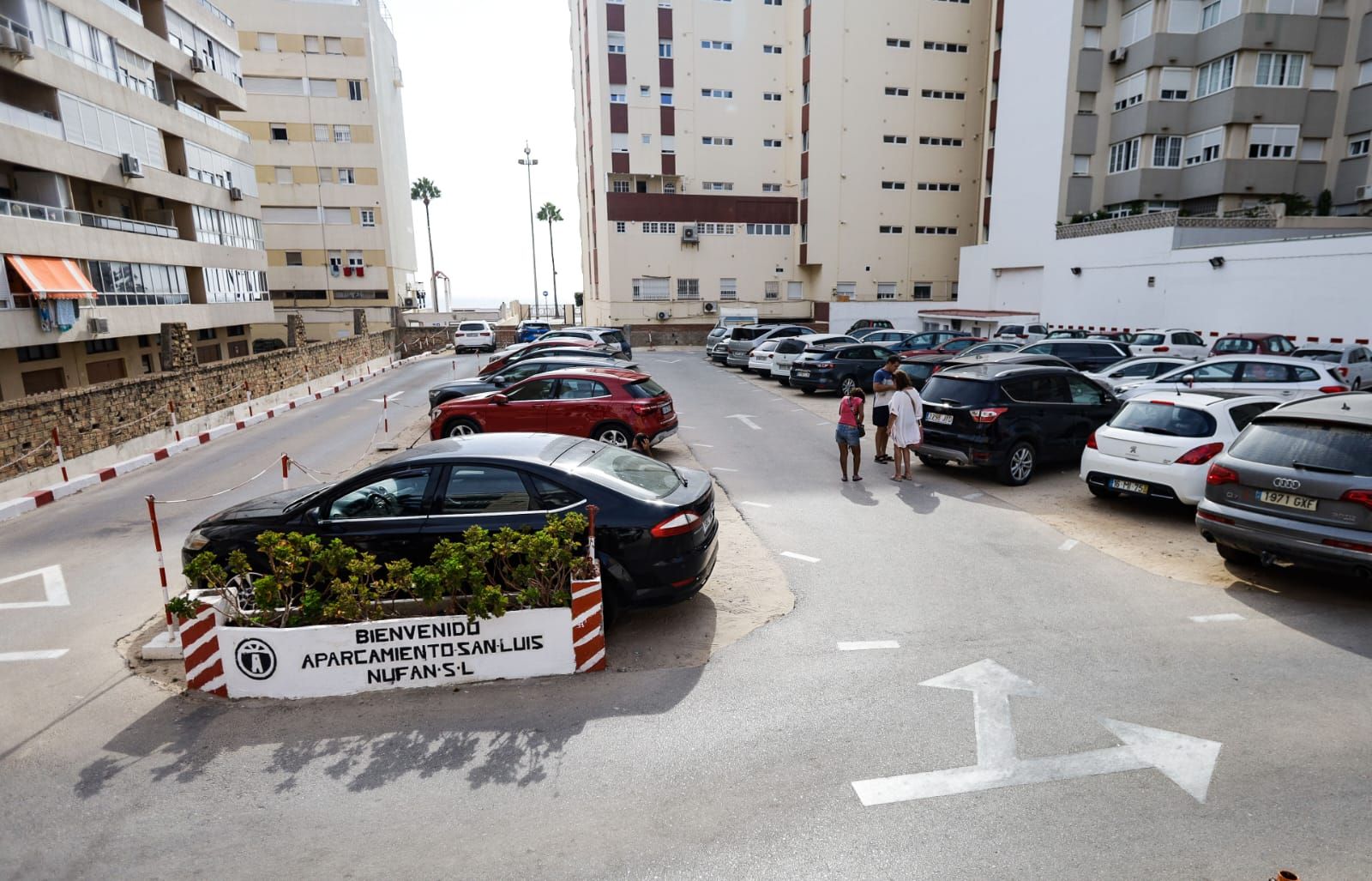 Solar del chalé de San Luis, donde se proyectan nuevas viviendas.