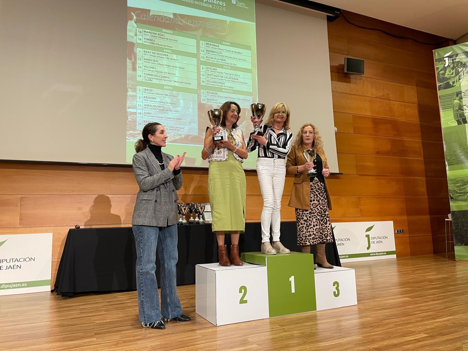 Entrega de galardones del XV Gran Premio de Carreras Populares ‘Jaén, paraíso interior’, en imágenes