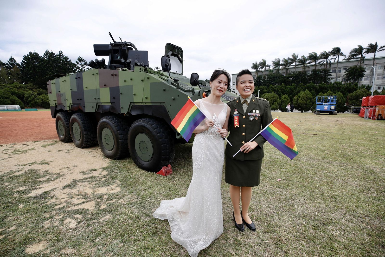 El Ejército de Taiwán oficia sus primeras bodas entre homosexuales