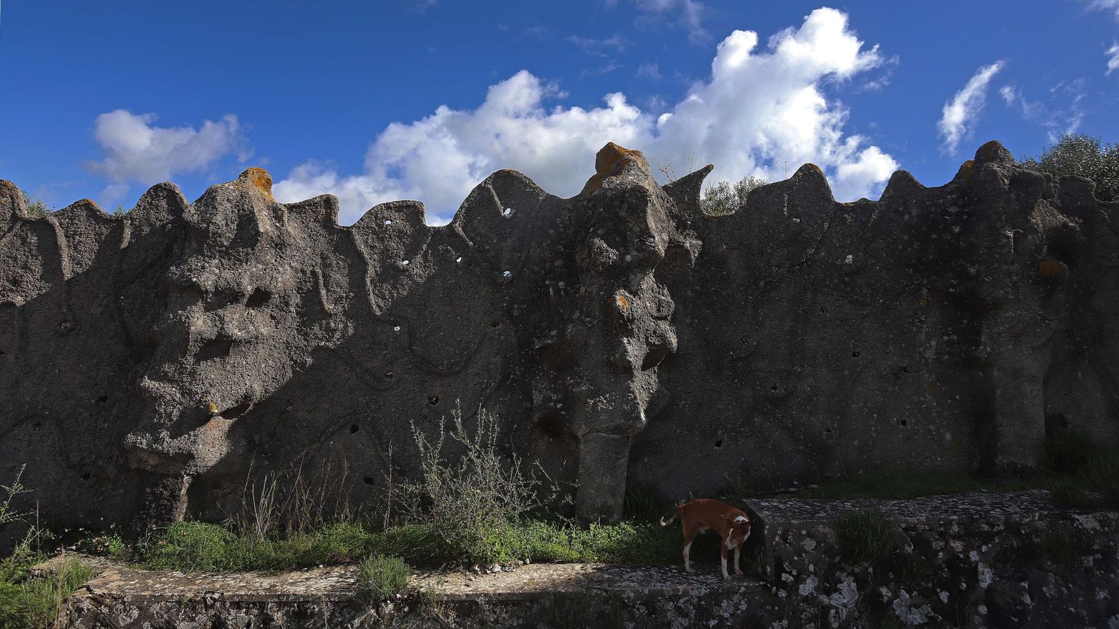 Carretera de Las Pantallas en Algeciras