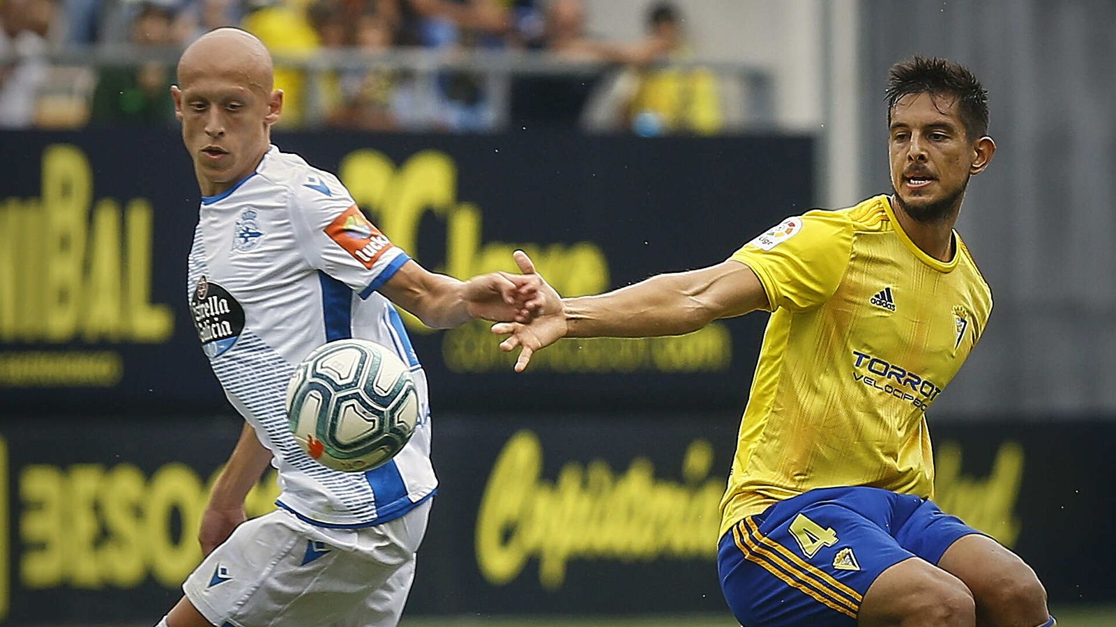 Las fotos del partido Cádiz CF - Deportivo de la Coruña