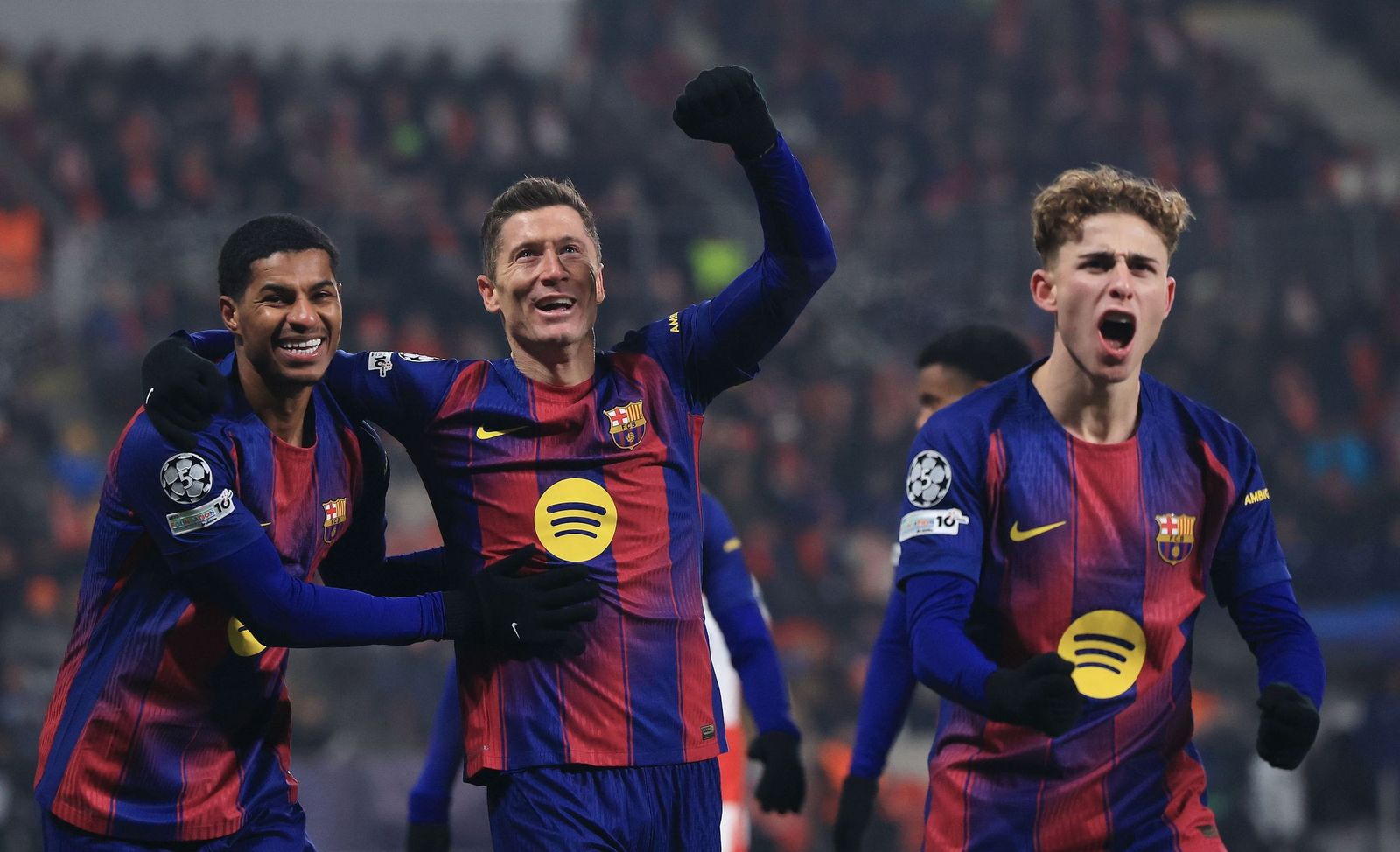 Las fotos del Slavia Praga-Barcelona