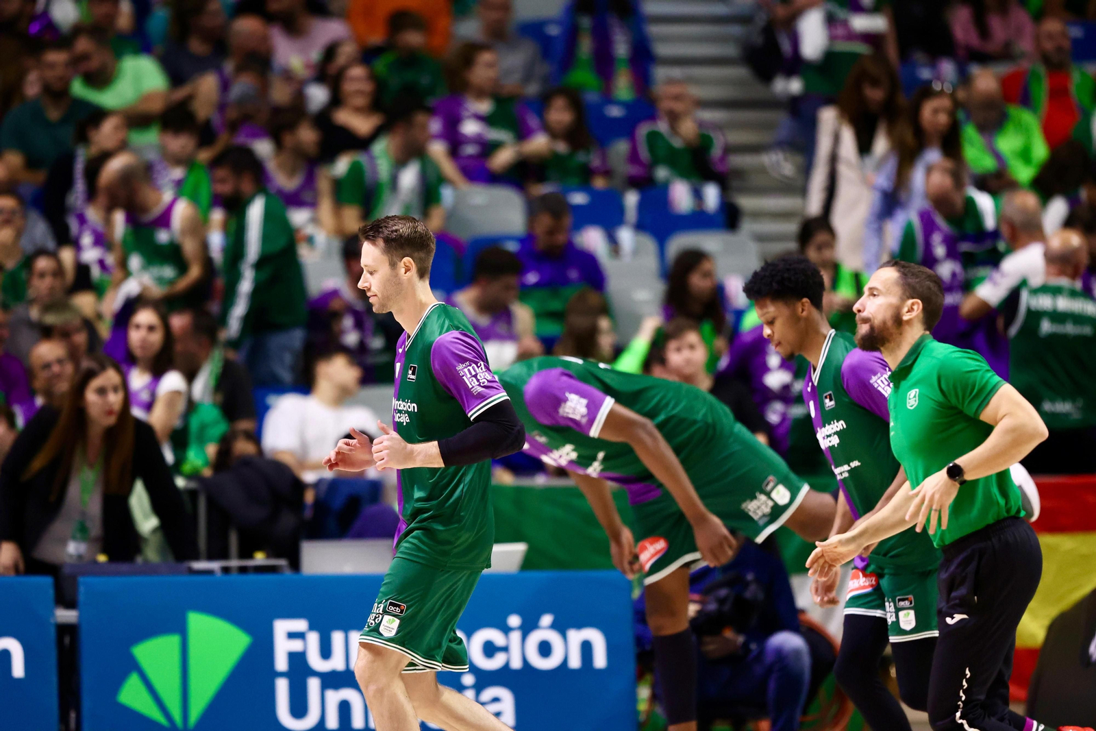 El Unicaja - Real Madrid, en fotos