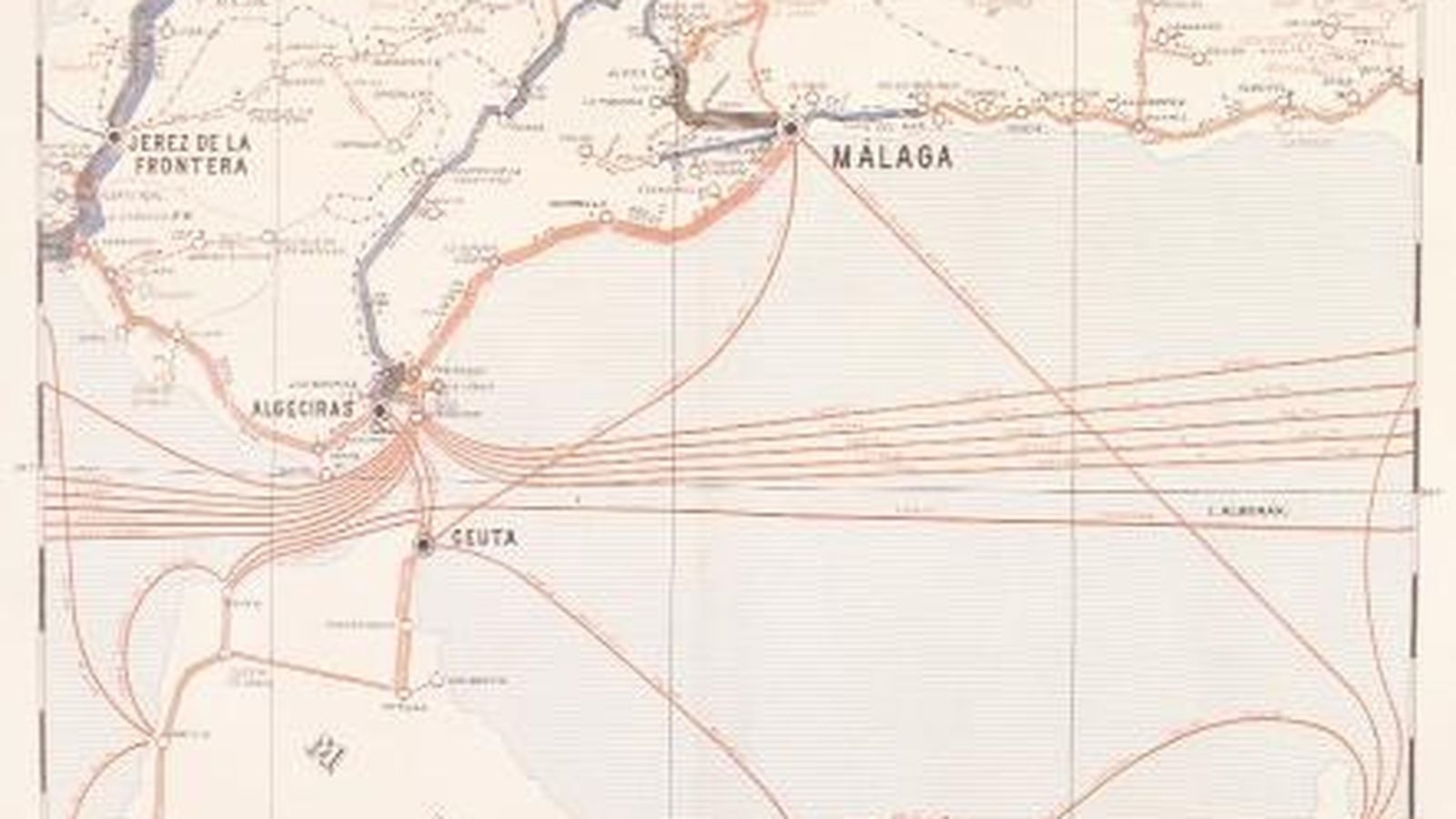 Planos del Cuerpo de Telégrafos.