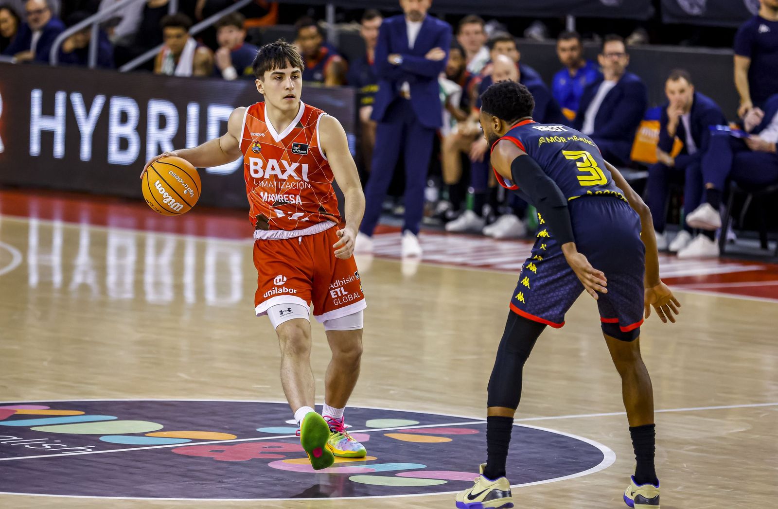 Gerard Fernández, en acción.