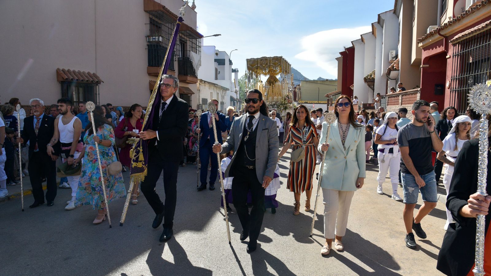 Procesión de la Virgen de La Salud en La Li´nea