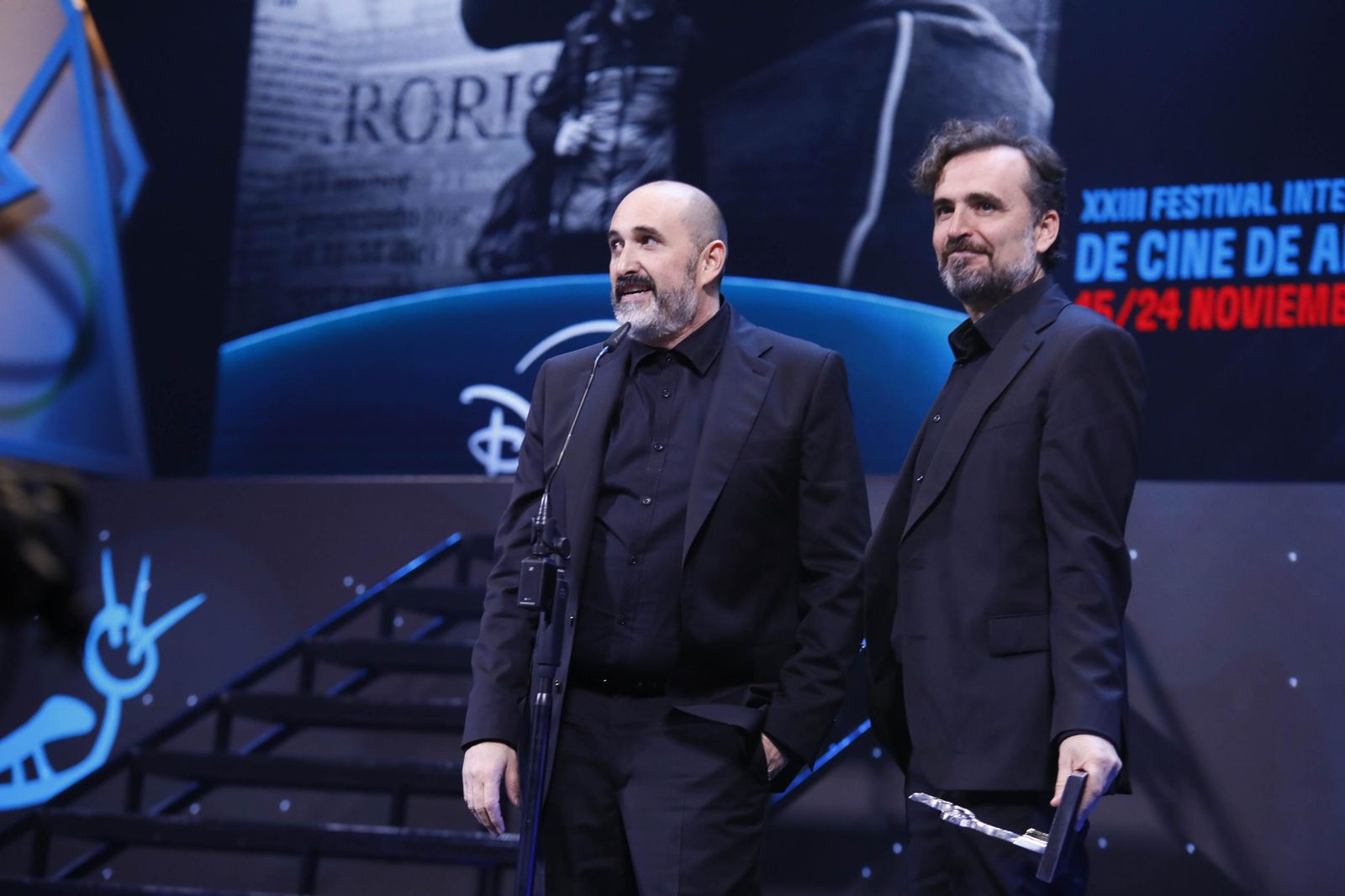 Las imágenes de la gala del Festival Internacional de Cine de Almería (Fical) con el premio 'Almería, tierra de cine' a Karra Elejalde