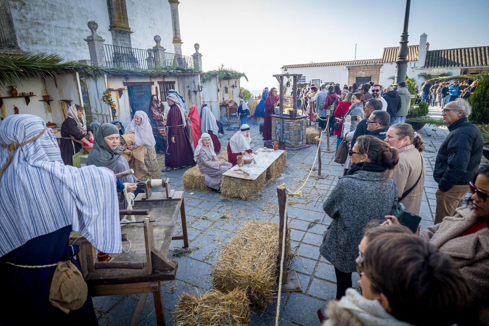 Las imágenes del belén viviente de Medina 2025