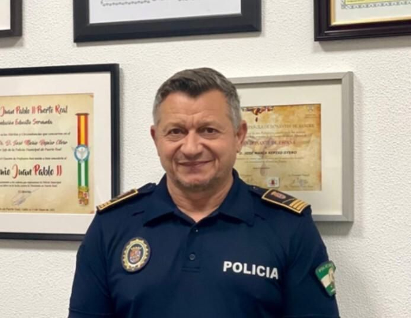 José María Repiso, jefe de la Policía Local de Puerto Real