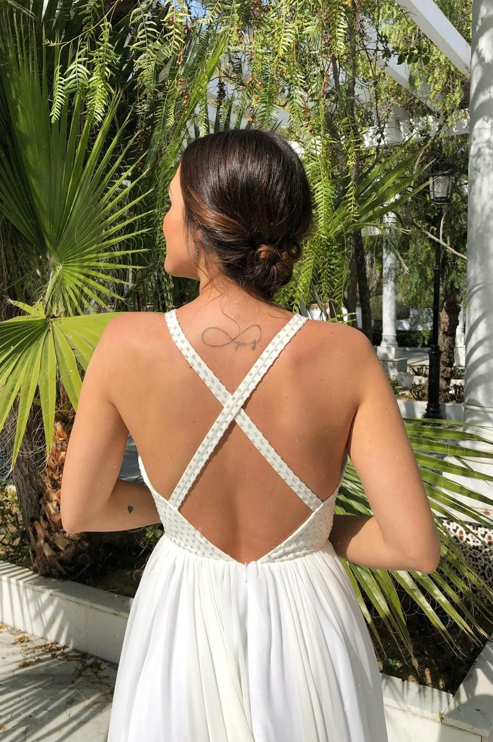 Uno de los peinados más habituales de la blogger sevillana.