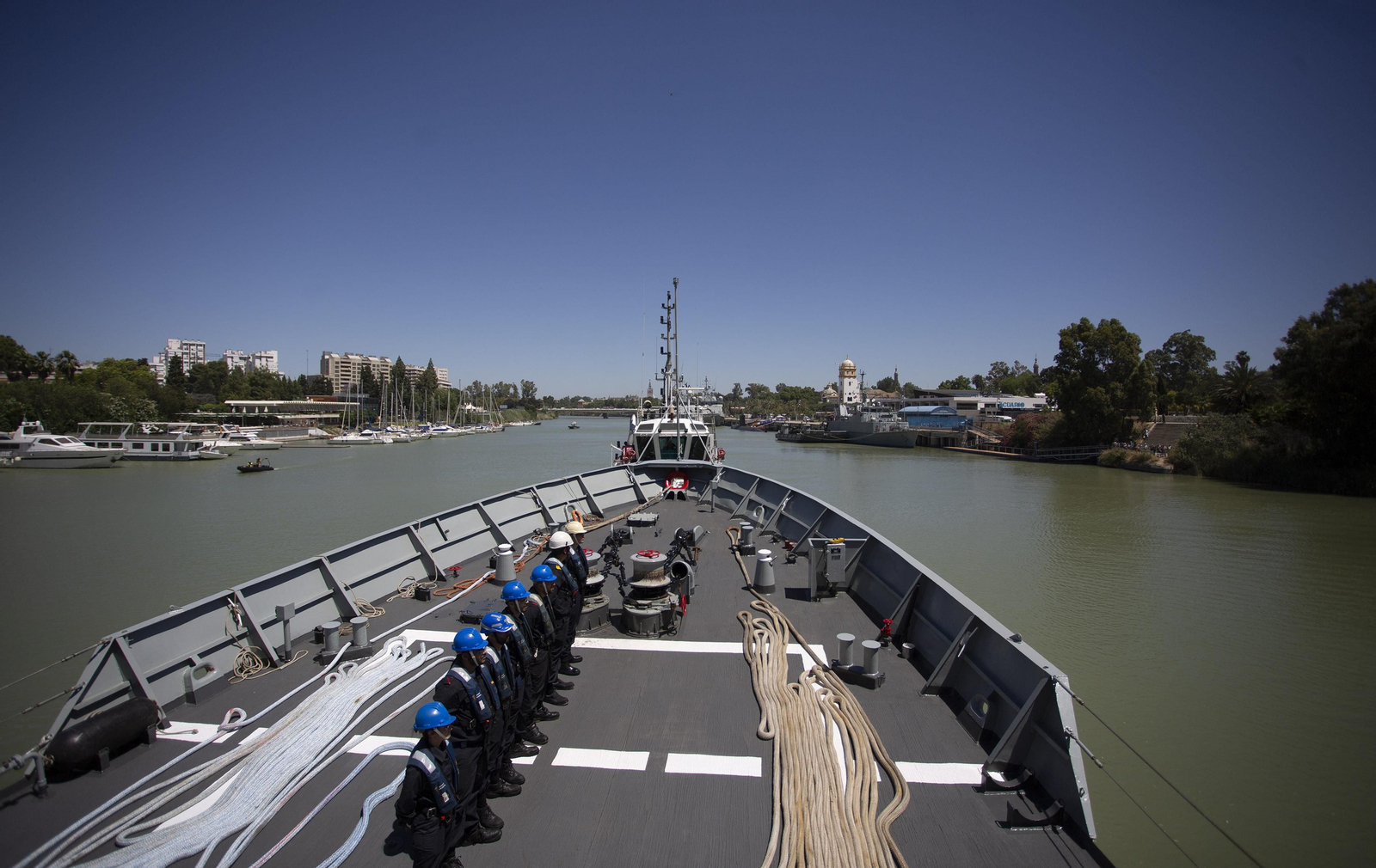 Las imágenes del patrullero 'Centinela'