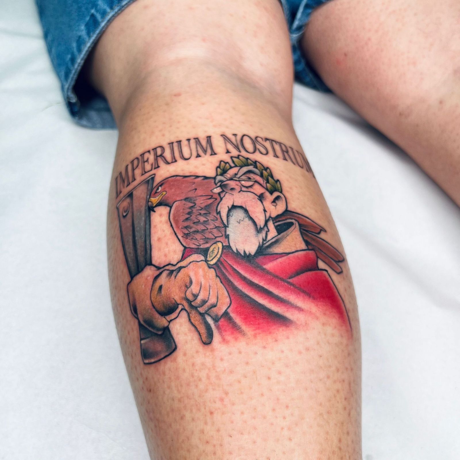 Tatuaje realizado por Rafael Sánchez