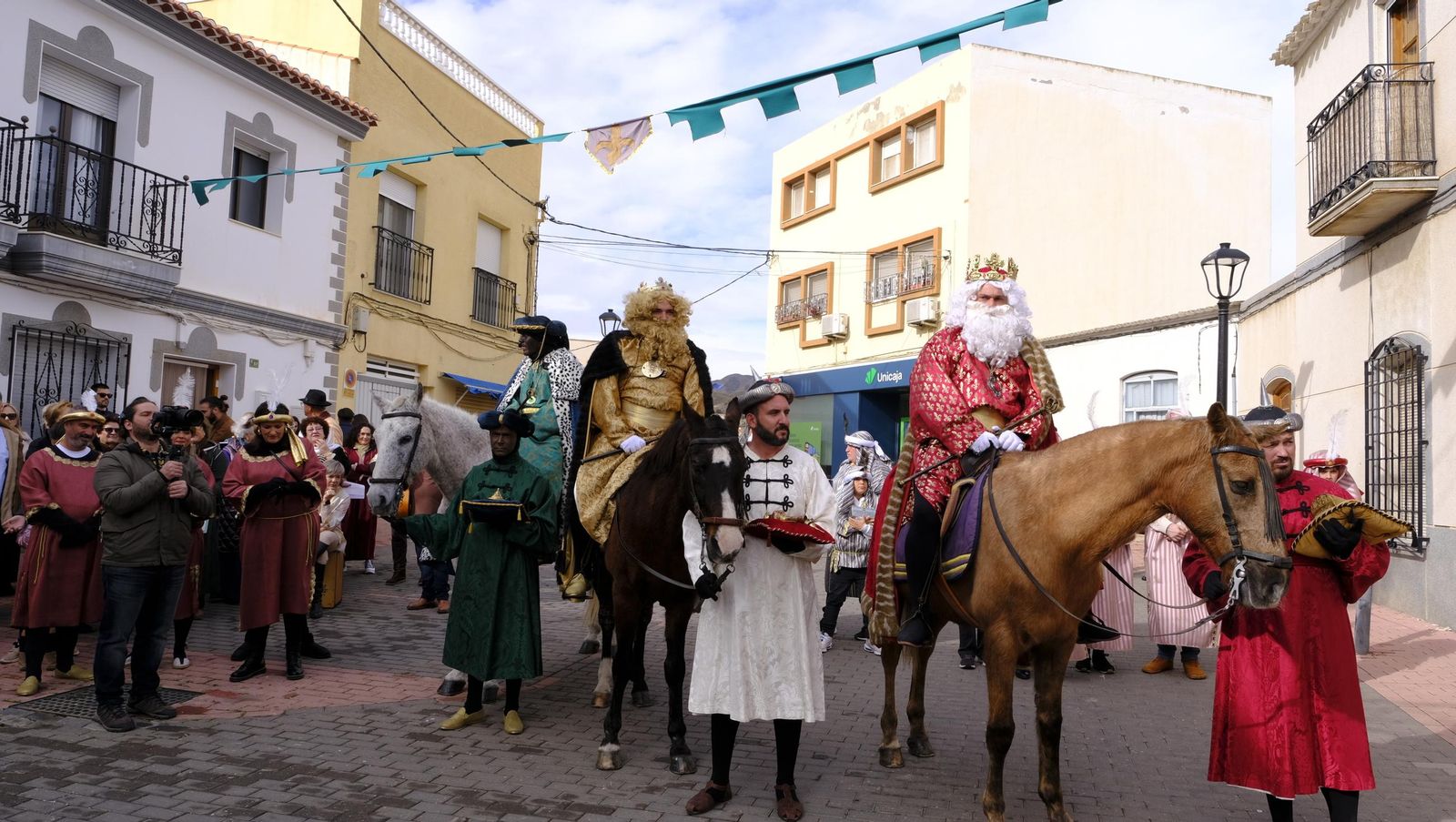 El Auto de los Reyes Magos de Los Gallardos, en imágenes