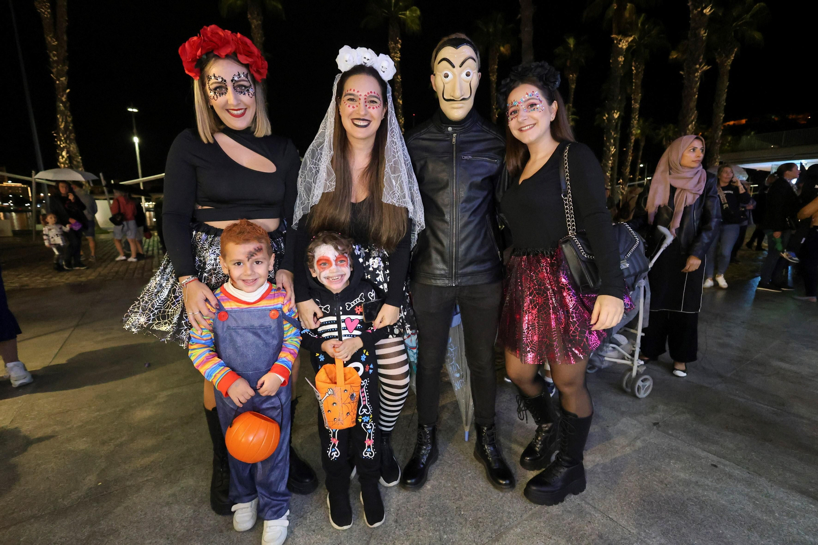 Las fotos de Halloween 2023 en Málaga: Una noche de lo más terrorífica