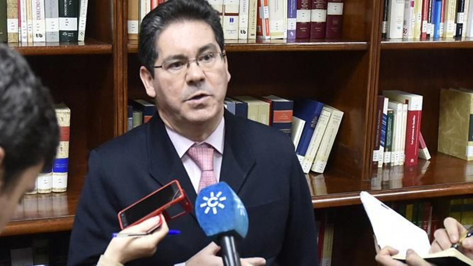 El magistrado Pedro Izquierdo.