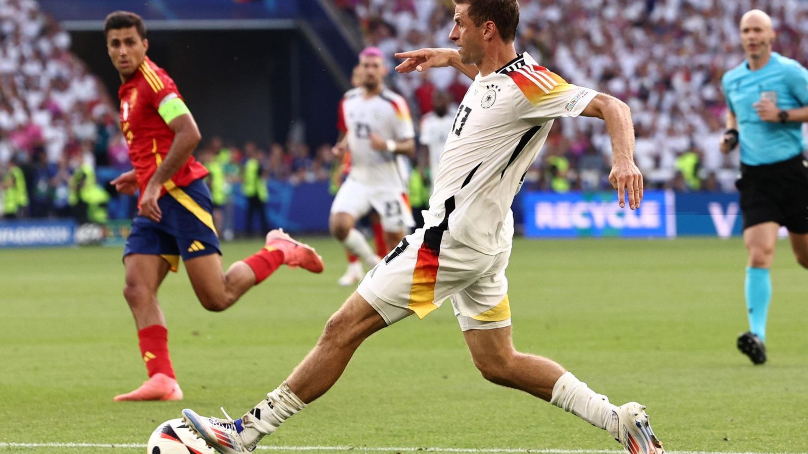 Las mejores fotos del España - Alemania