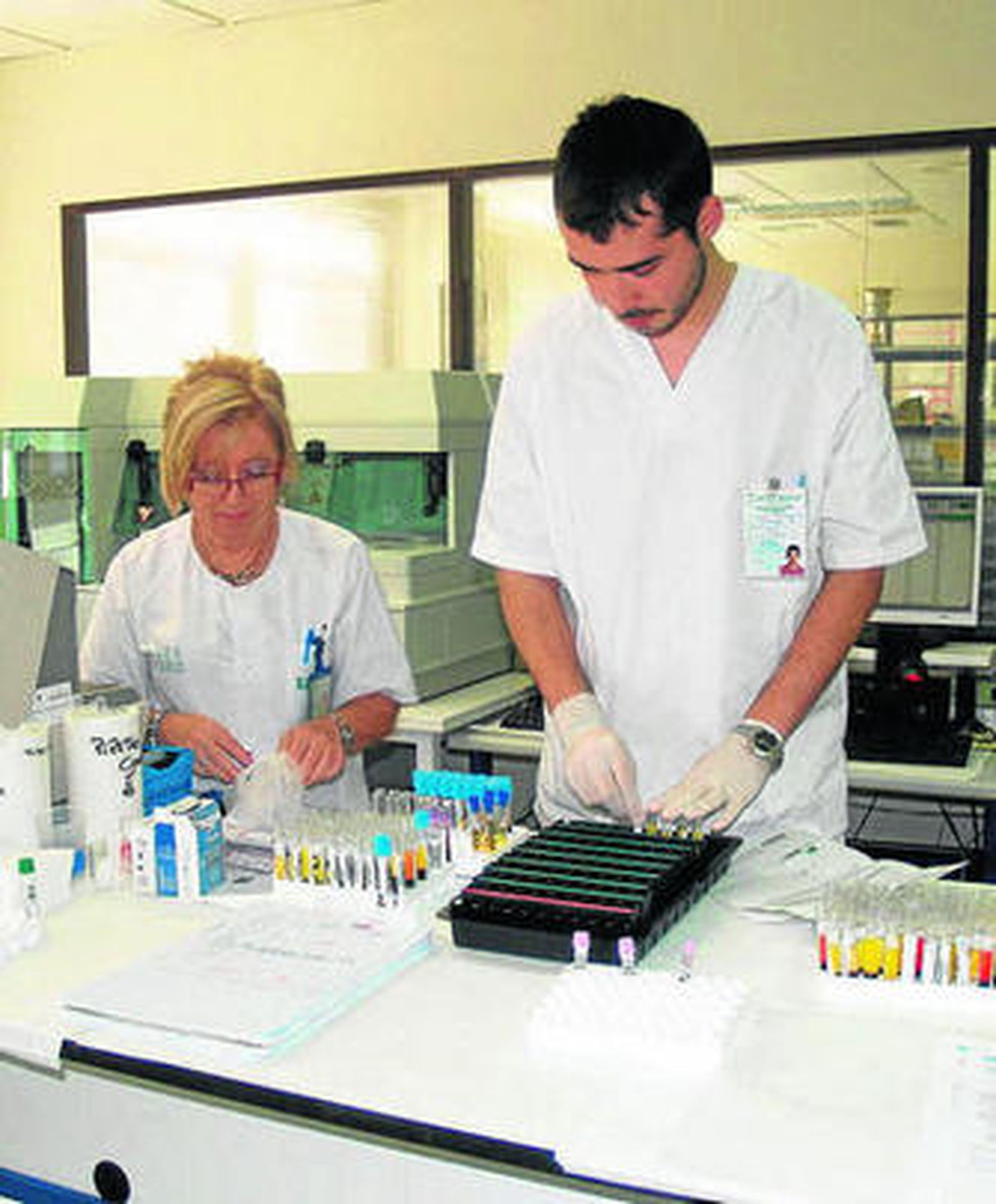 De este modo se trabaja en el laboratorio.