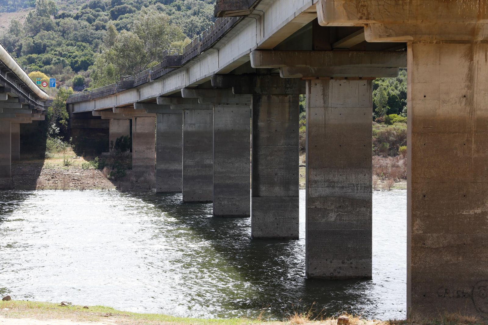Fotos del pantano de Charco Redondo: de la sequía al 59% de capacidad en solo un año