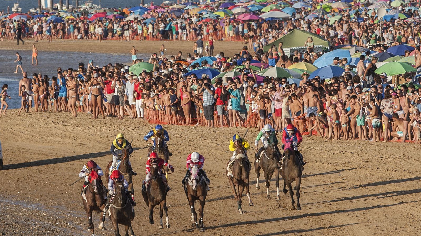 Una de las pruebas del año pasado.