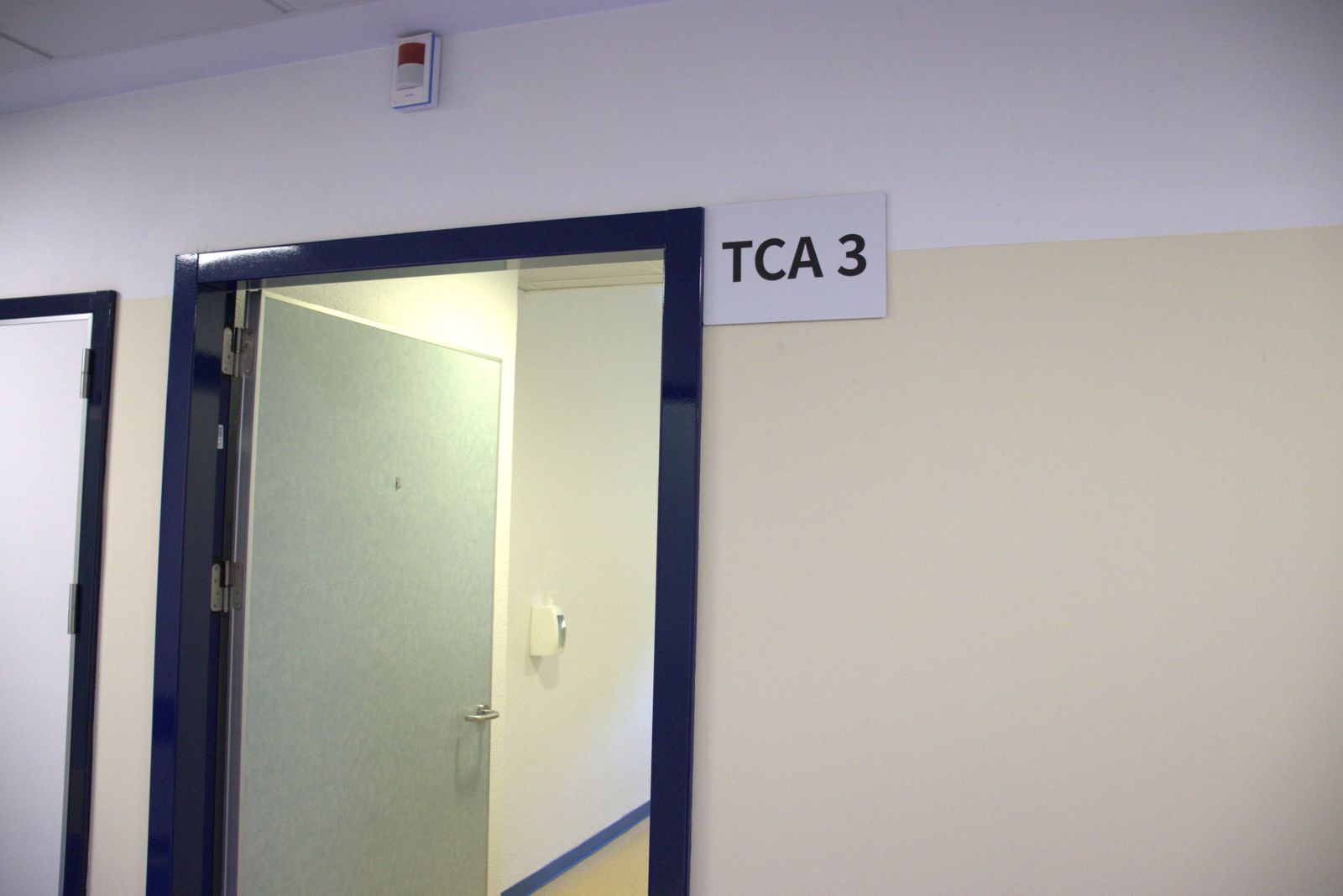 Una de las habitaciones de la planta de hospitalización del Virgen de las Nieves