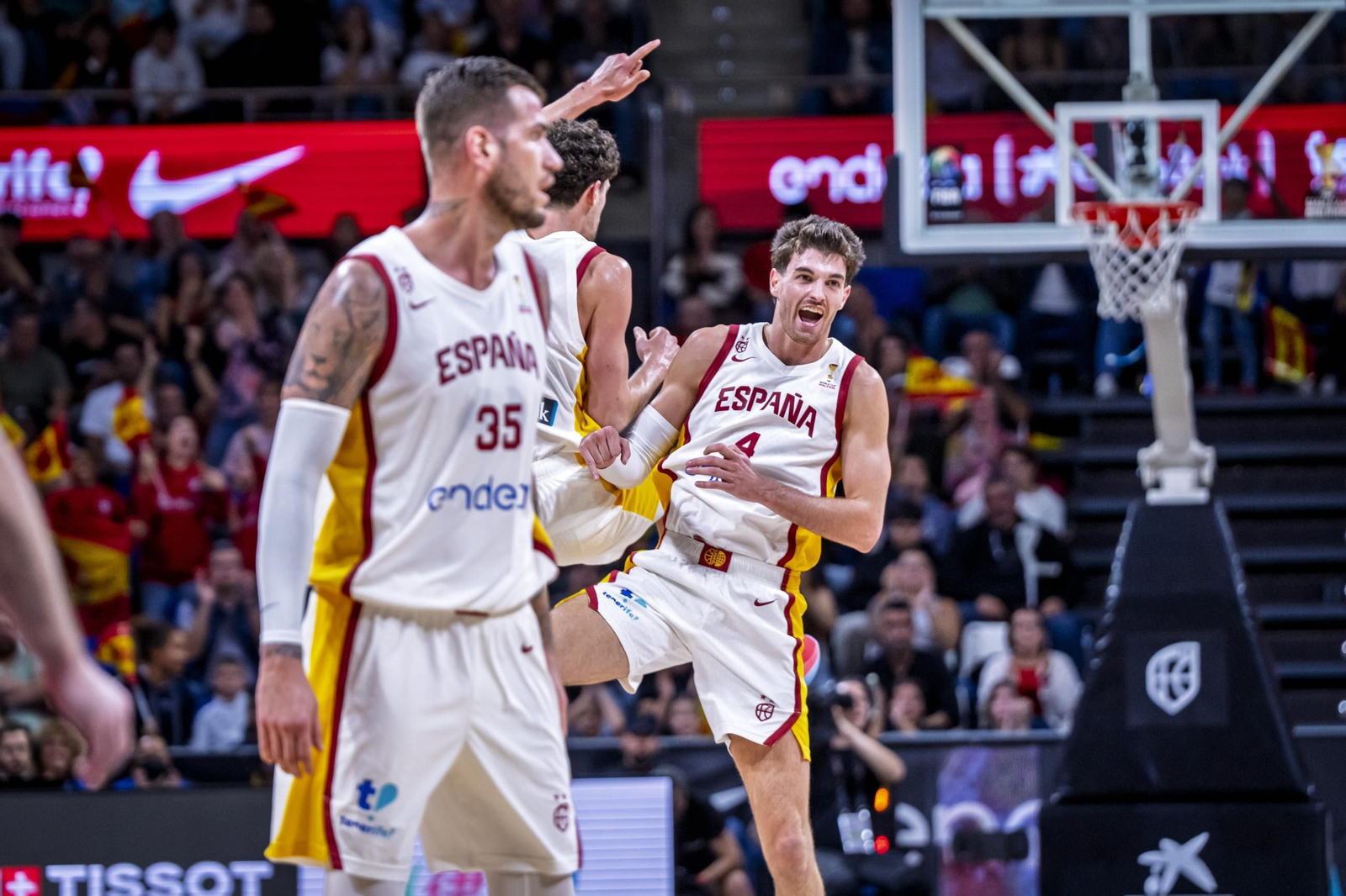 Las fotos del España-Georgia de baloncesto