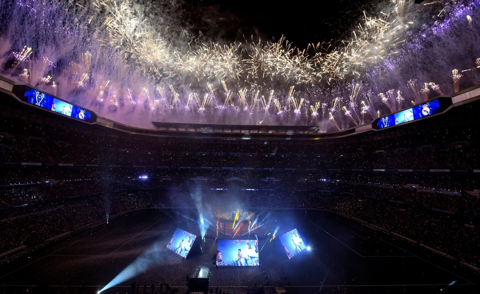 El Real Madrid celebra su decimotercera Champions